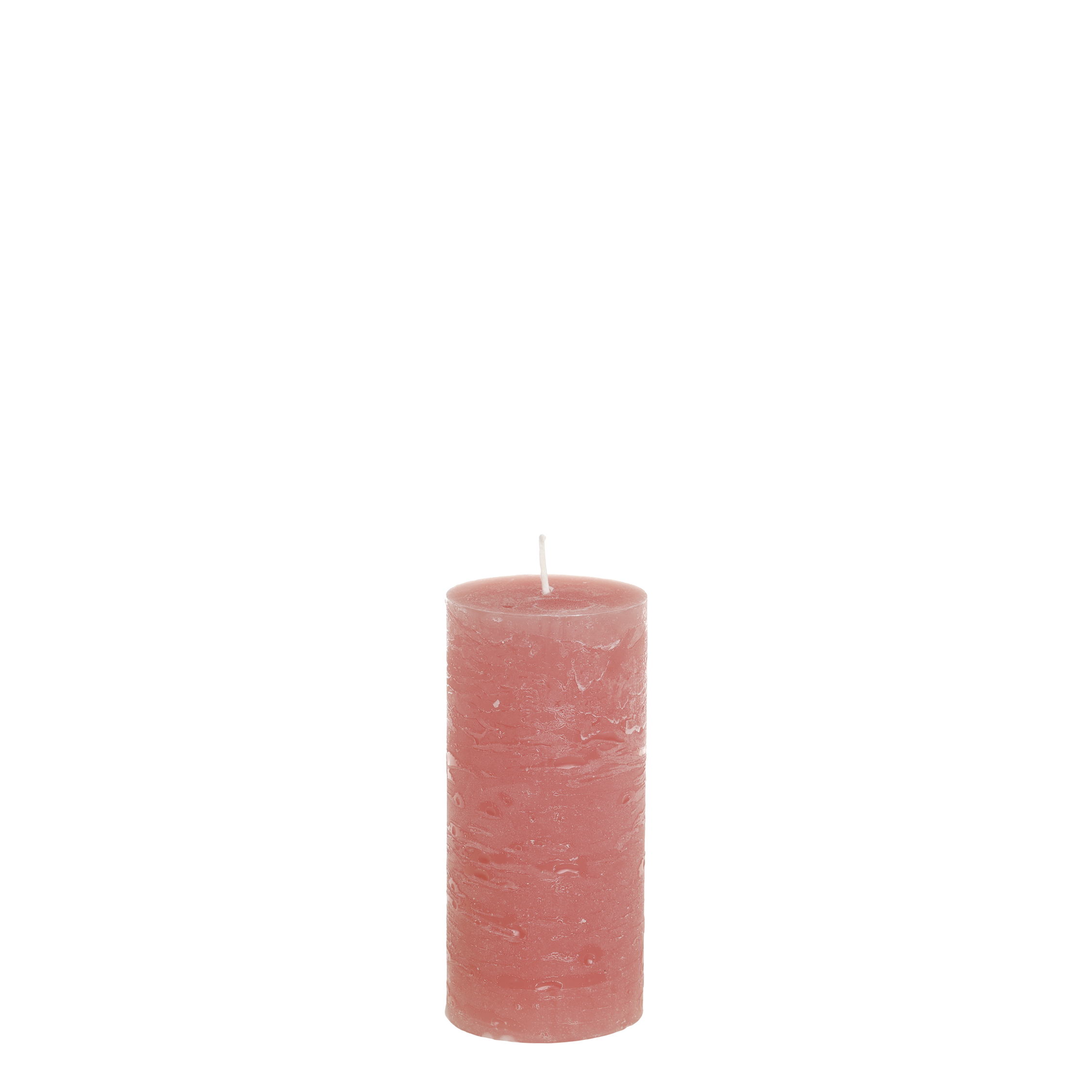 Stumpenkerze Macon Himbeere 15 cm hoch 60 Std. Brenndauer