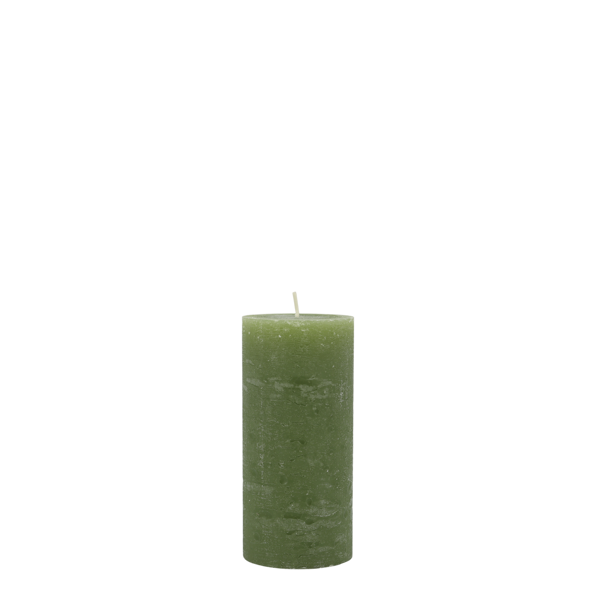 Stumpenkerze forrest green, 15 cm, 60 Std. Brenndauer