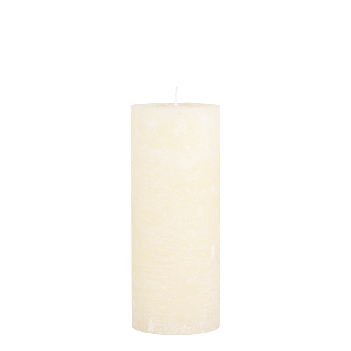 Stumpenkerze Macon Creme, 25 cm, 150 Std. Brenndauer