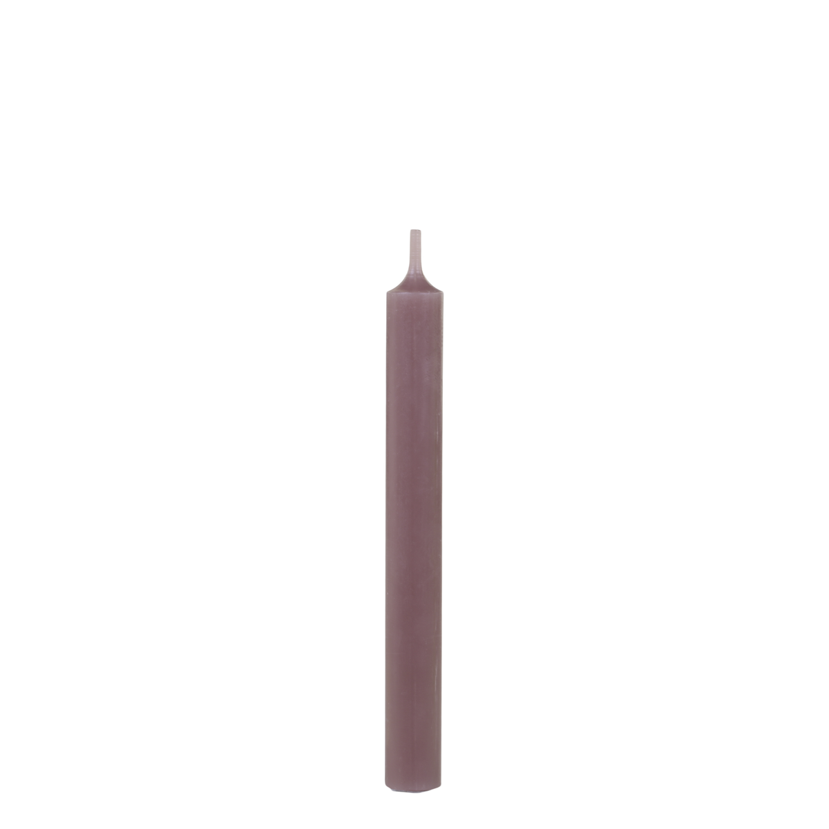 Stabkerze in Taupe, 18 cm hoch, 60 Stunden Brenndauer