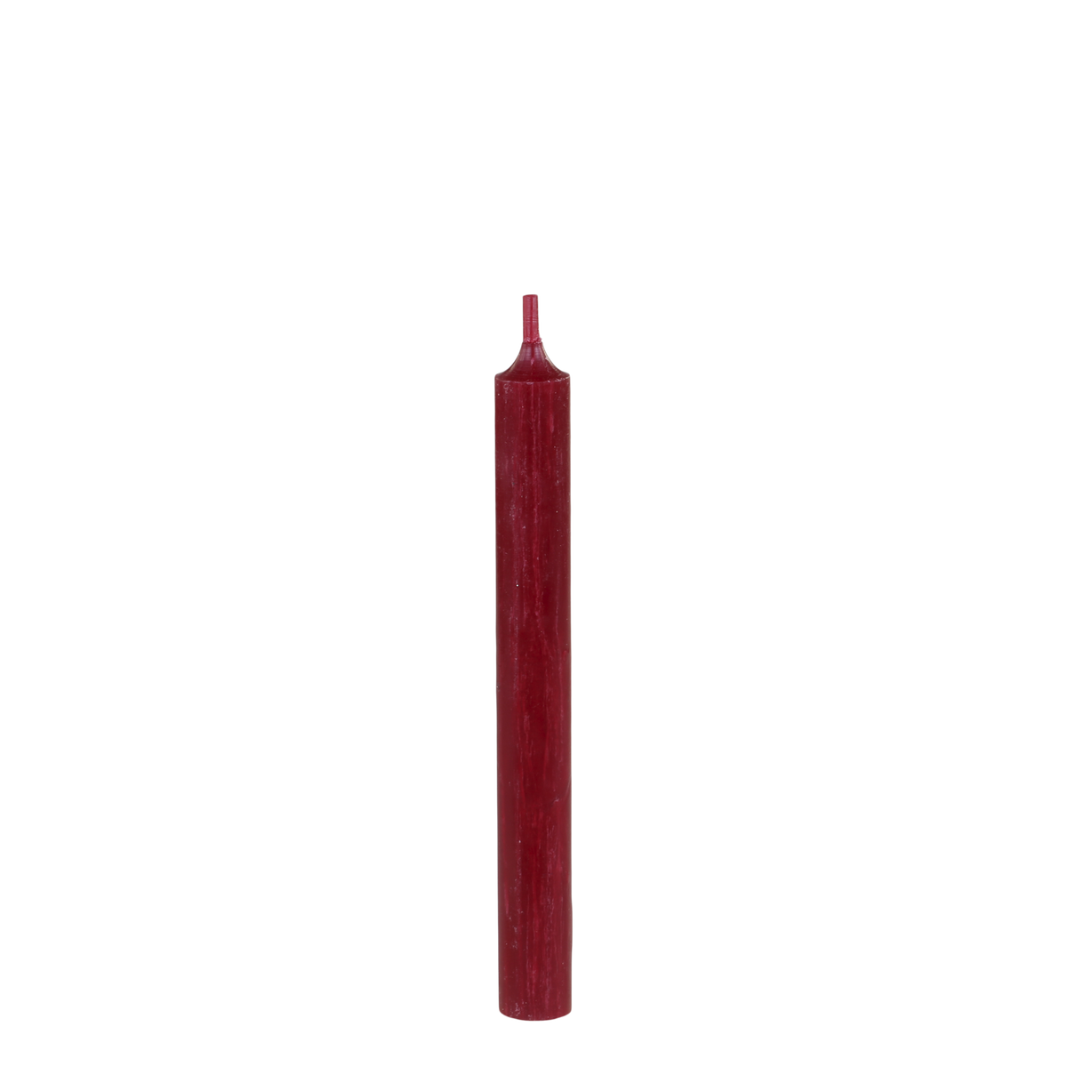 Stabkerze Rot 18 cm Brenndauer 60 Stunden