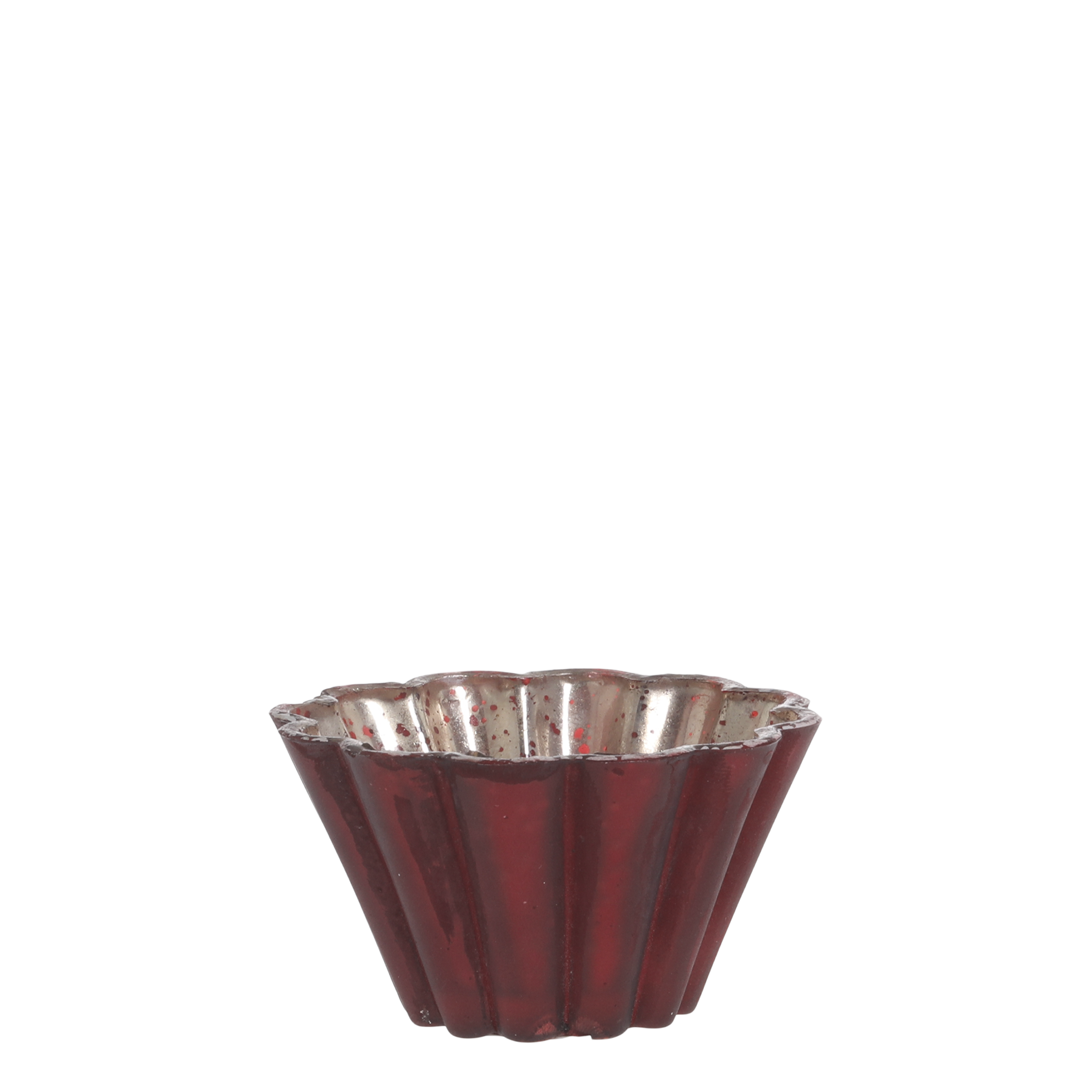 Windlicht aus Glas Antique Cherry Höhe 3 cm