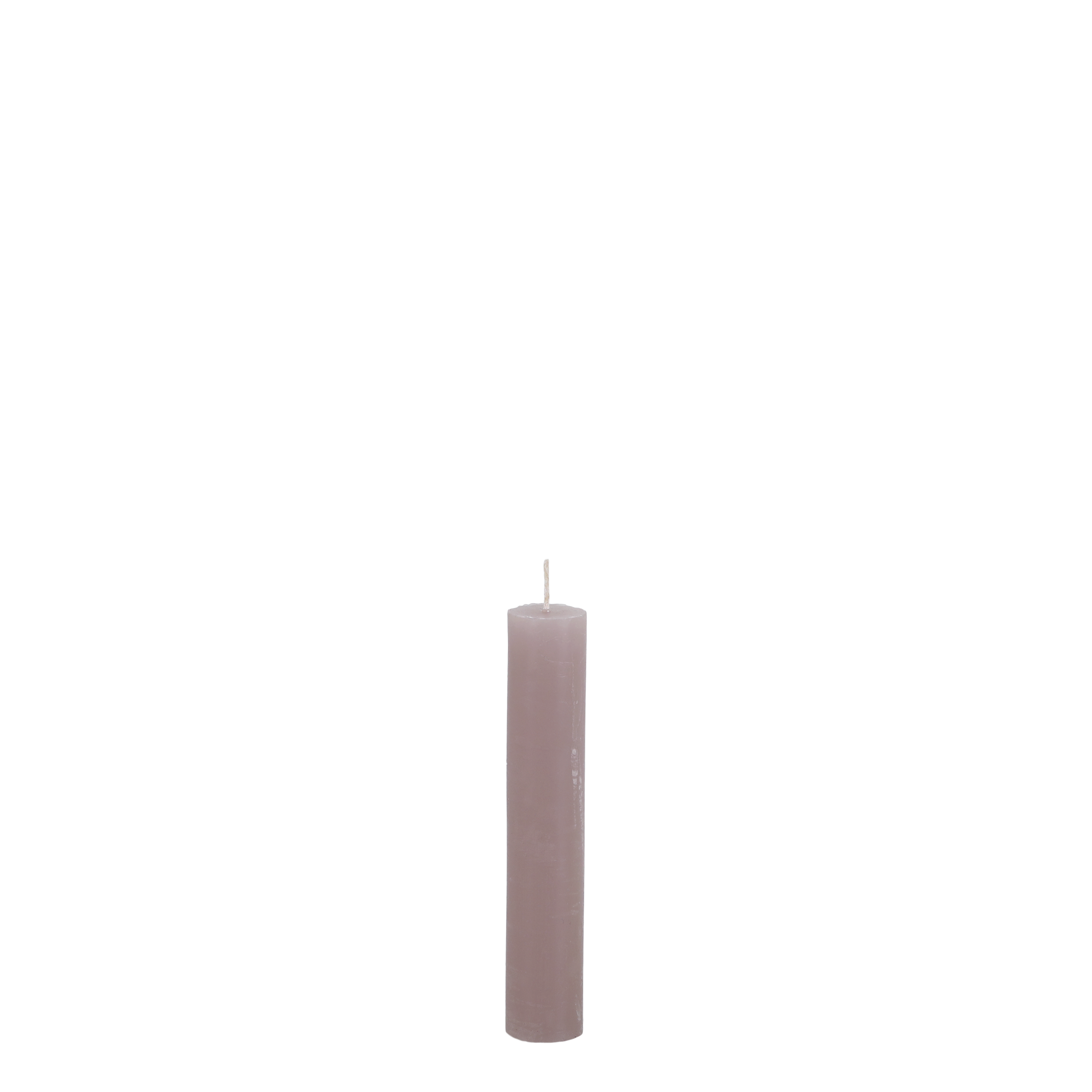 Mini Stabkerzen taupe 11 cm, rustikal, 4 Stunden Brenndauer