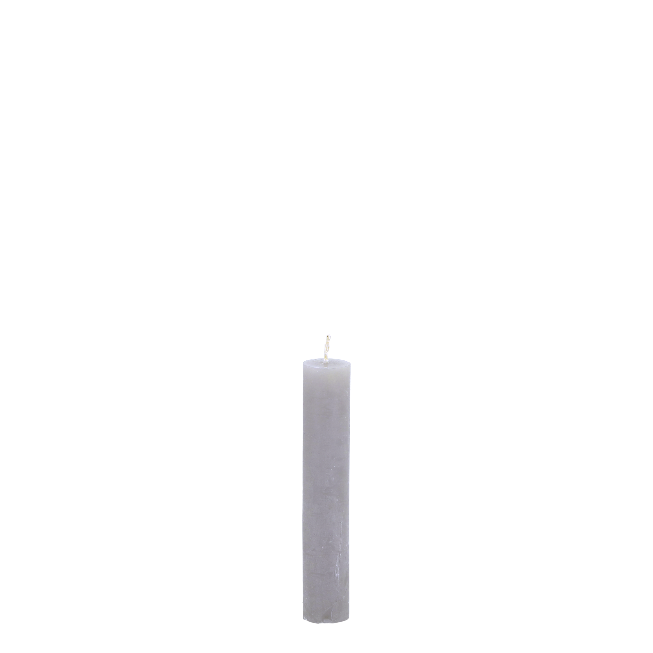 Mini Stabkerzen Macon in Französisch Grau, 11 cm