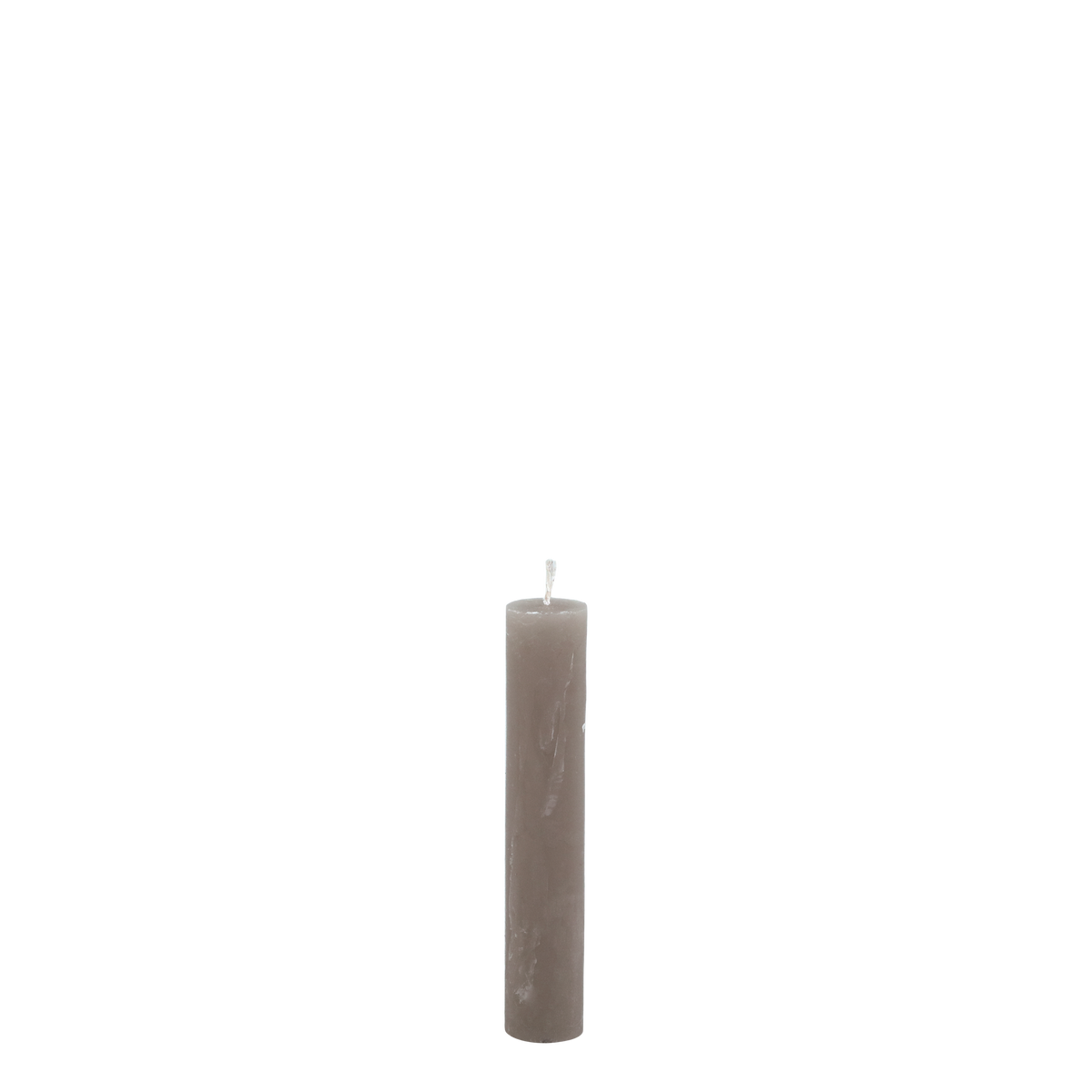 Mini Stabkerzen Macon in Leinen, 11 cm hoch