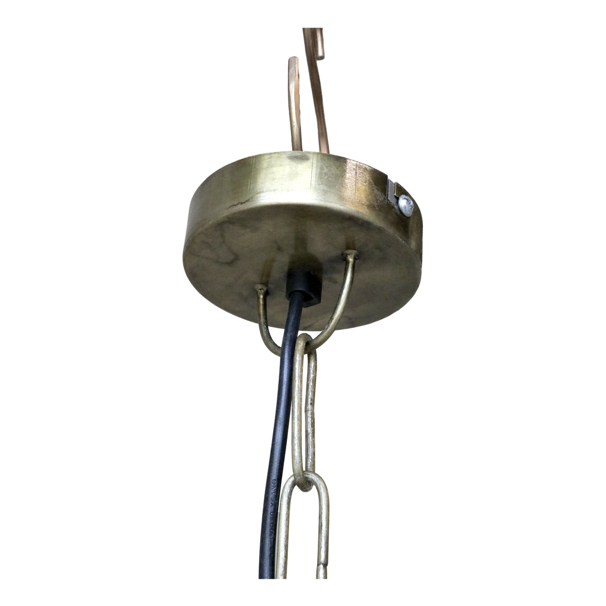 Lampe aus Rattangeflecht, natur, 50 cm Durchmesser