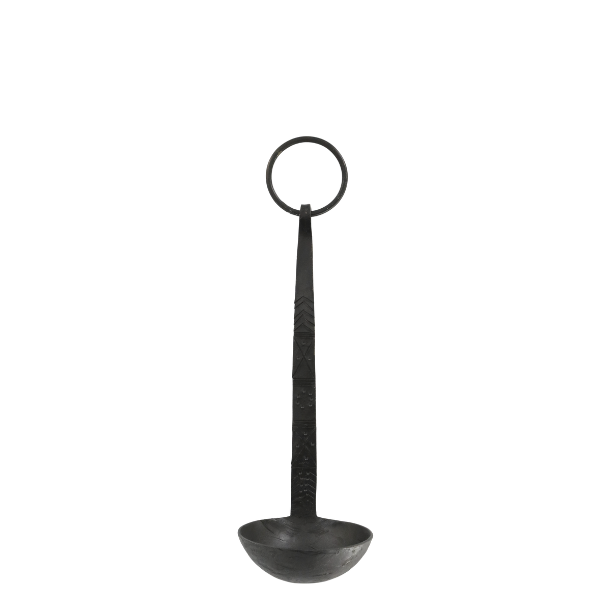 Kerzenständer zum Aufhängen, Eisen, Antique Schwarz, 24 cm