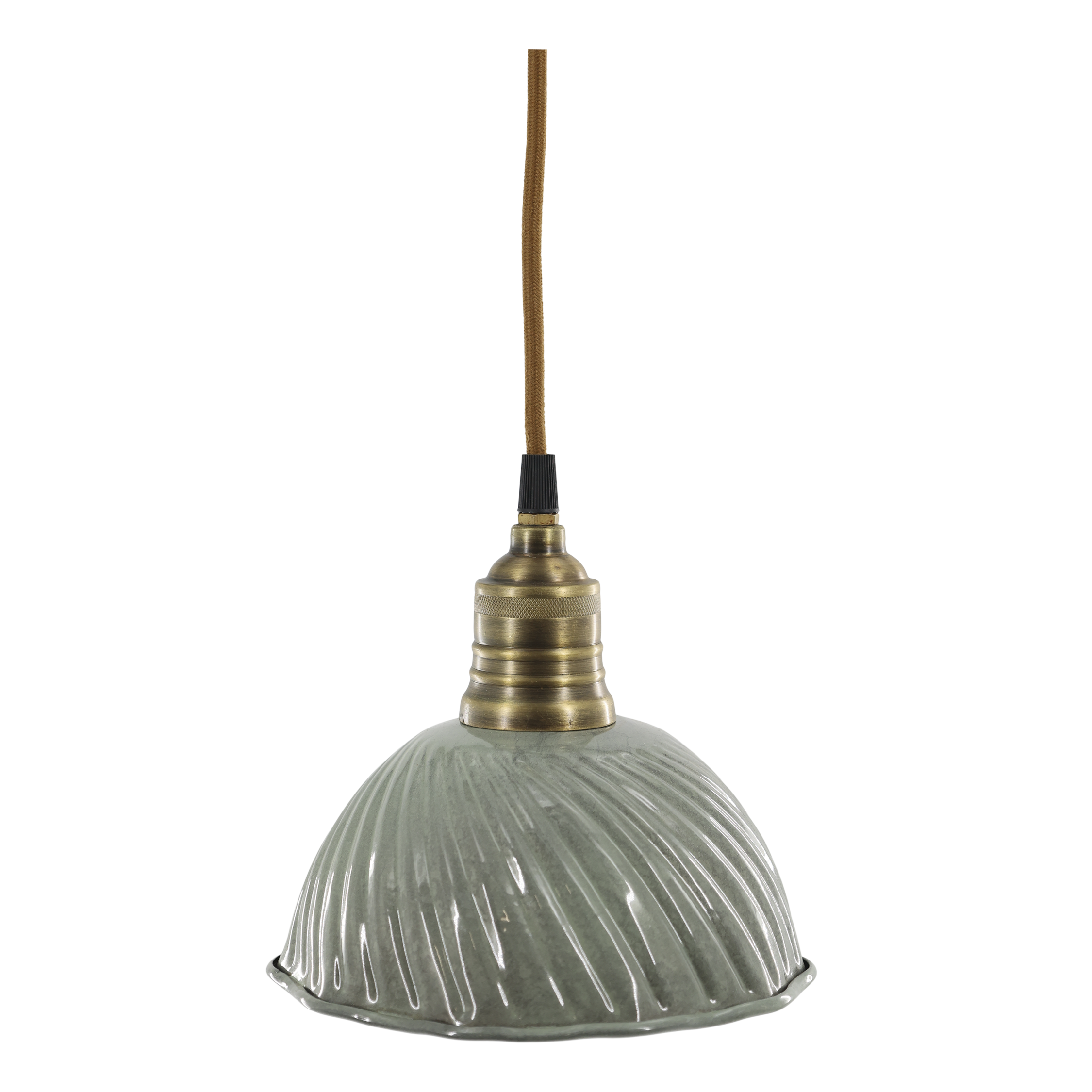 Lunel Emaille-Lampe mit E27-Fassung, 18,5 cm