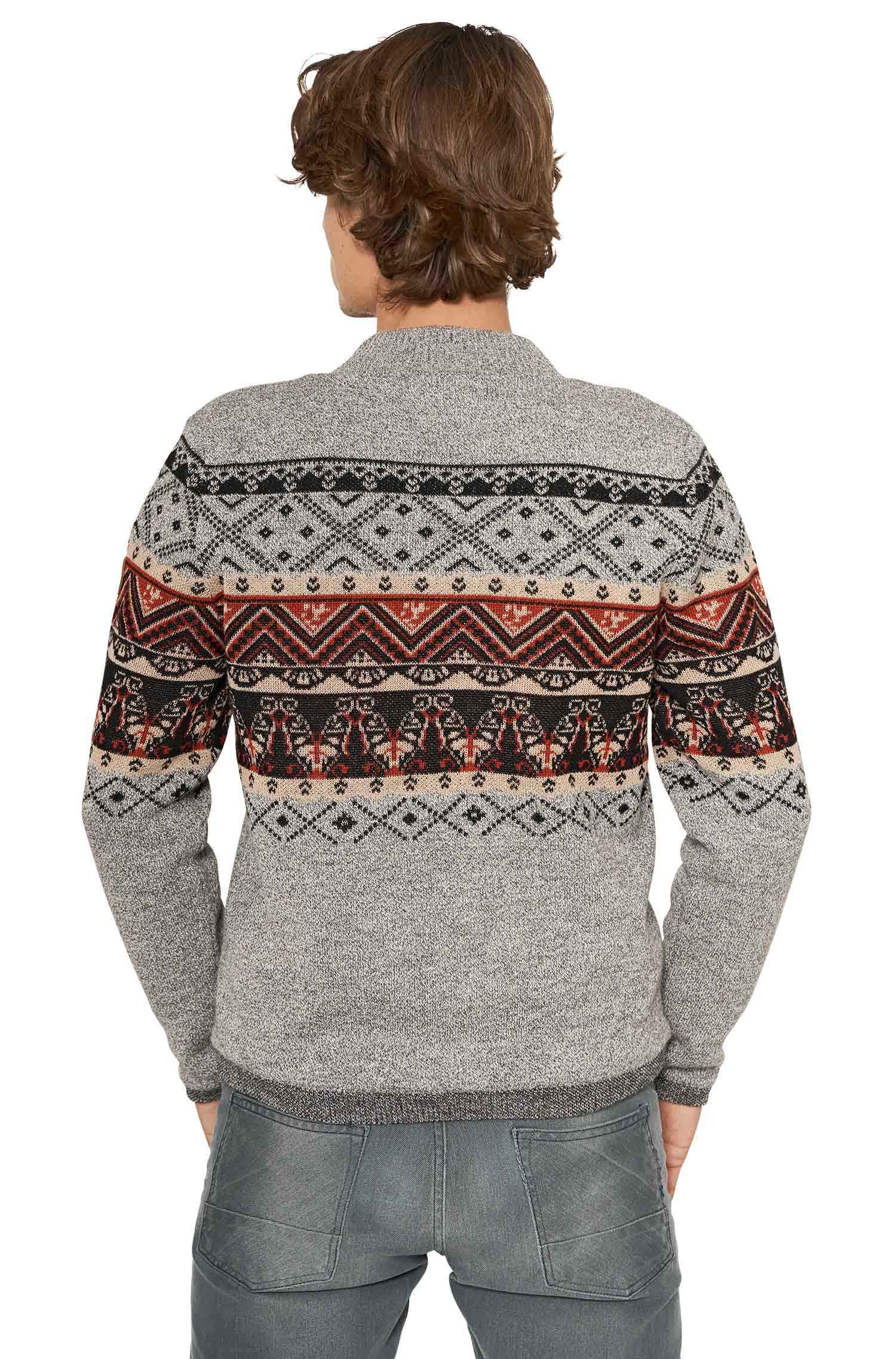 Alpaka Strickjacke FIESTA aus 100% Baby Alpaka