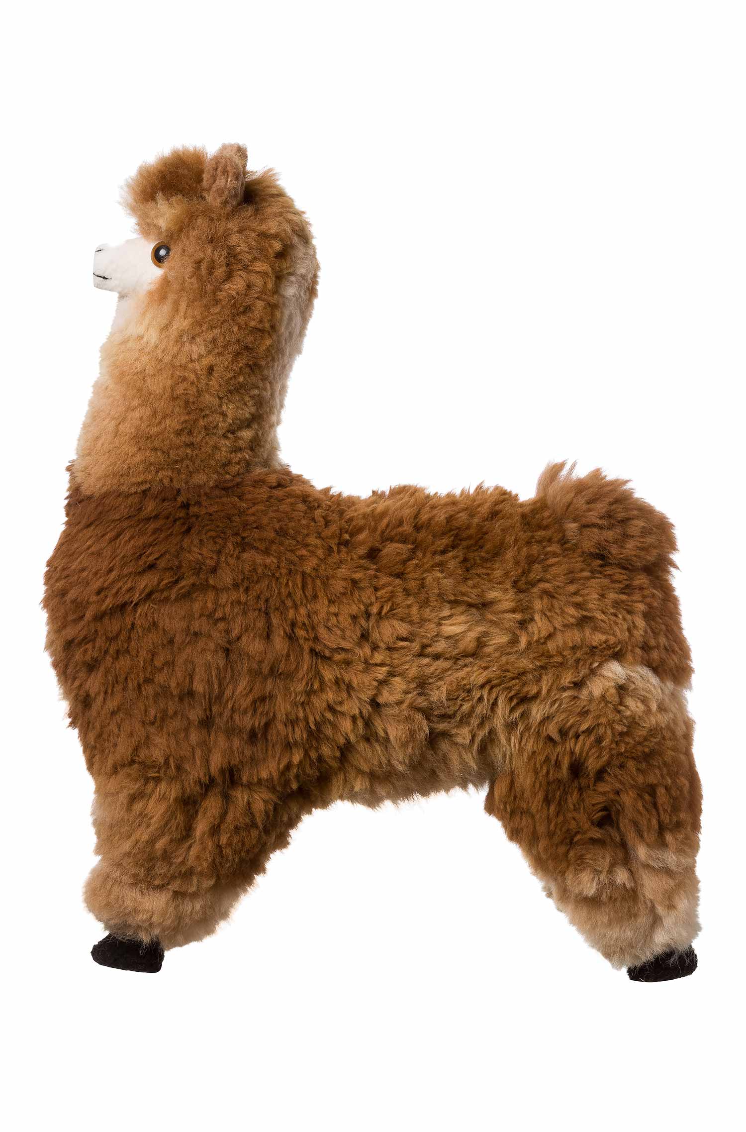 Alpaka KUSCHELIGES FELLTIER (70cm) aus Alpaka Fell