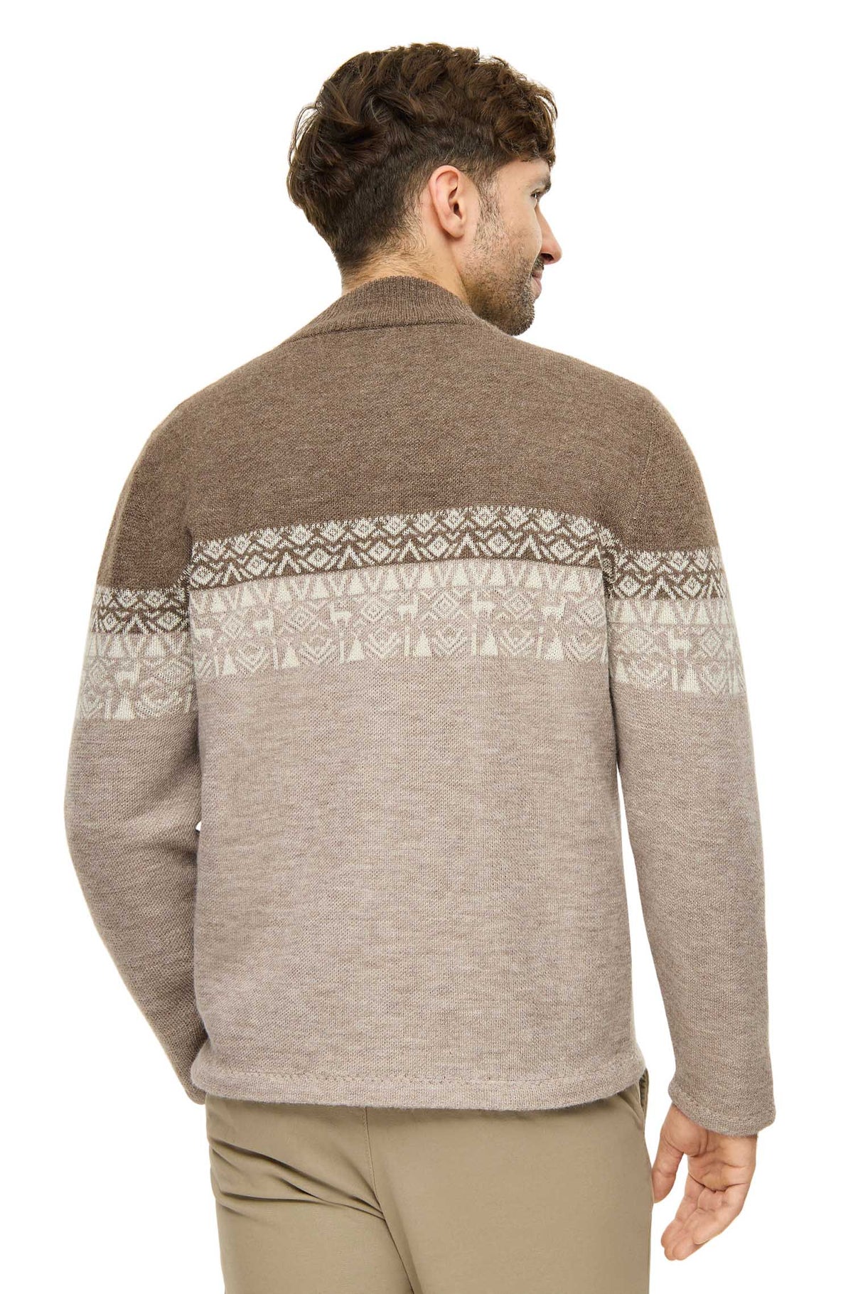 Alpaka Strickjacke BEAU | gefüttert