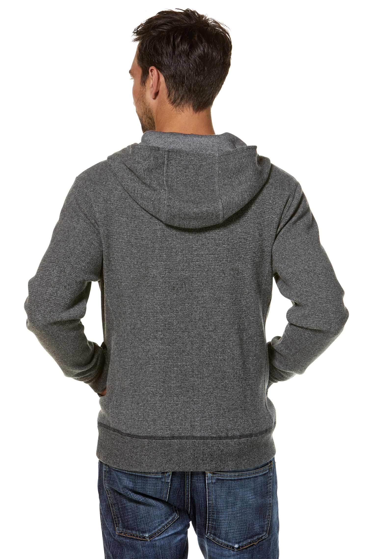 Kapuzen HOODY aus Pima Baumwolle und Royal Alpaka
