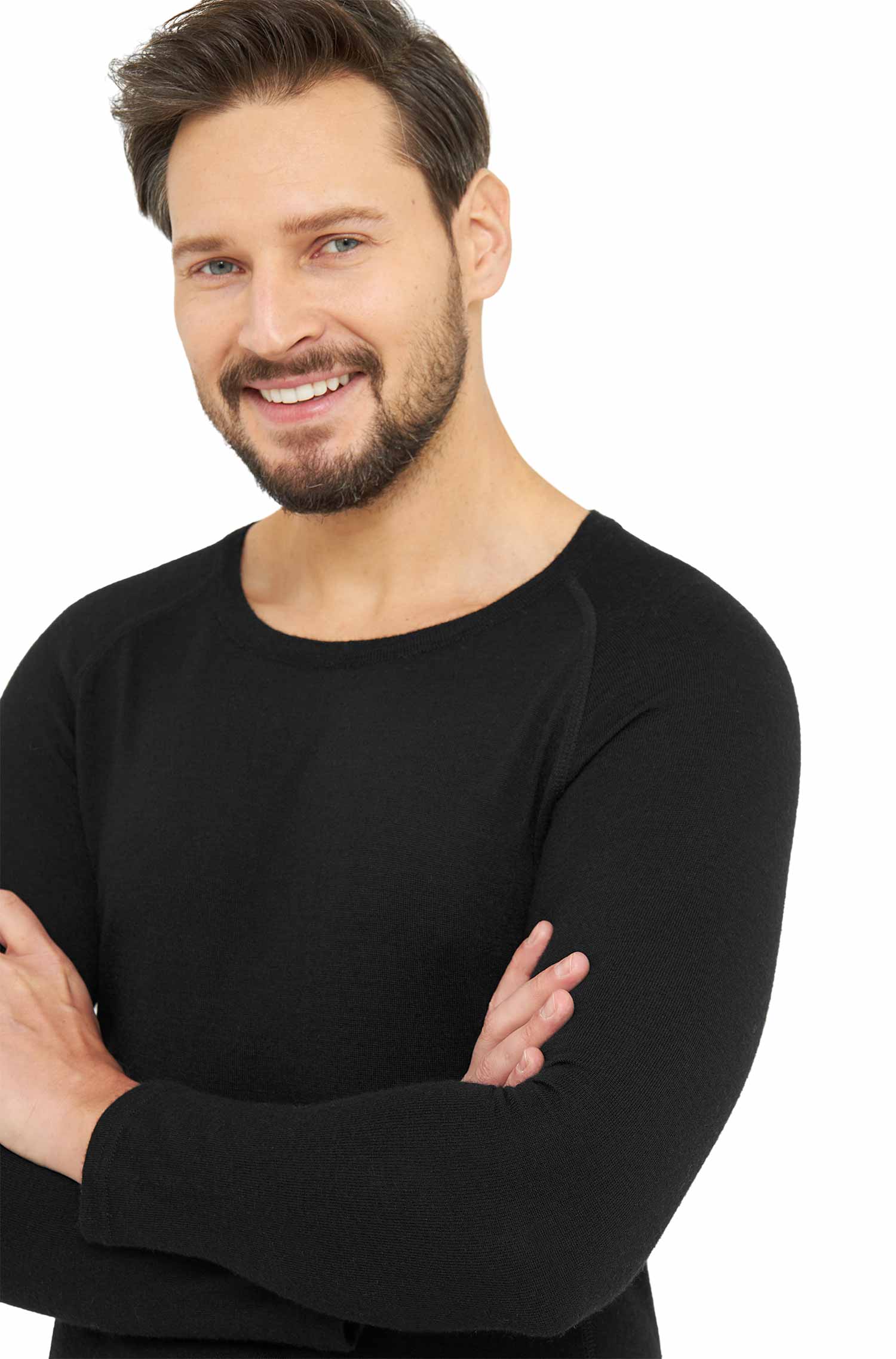 Alpaka Baselayer THERMO Langarm-Shirt für Herren aus Royal Alpaka