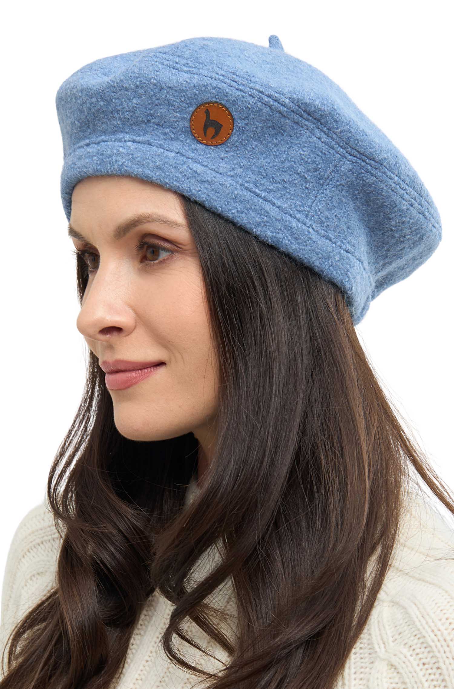 Alpaka Baskenmütze BERET aus 100% Alpaka