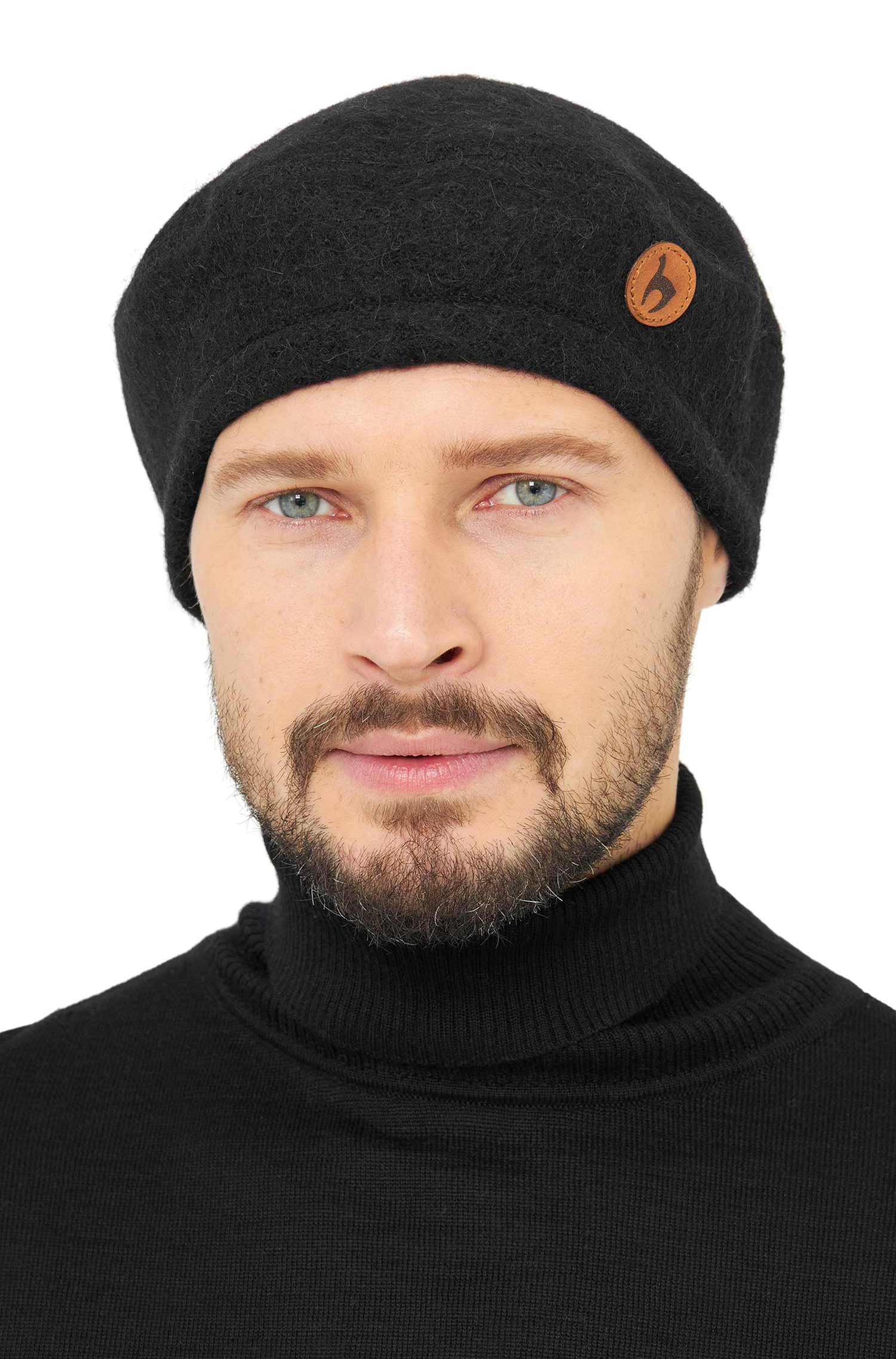 Alpaka Baskenmütze BERET aus 100% Alpaka
