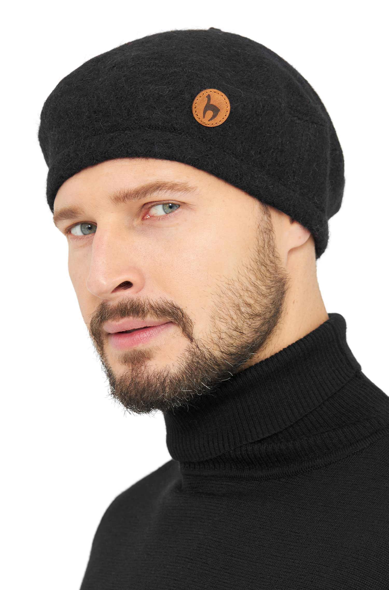 Alpaka Baskenmütze BERET aus 100% Alpaka
