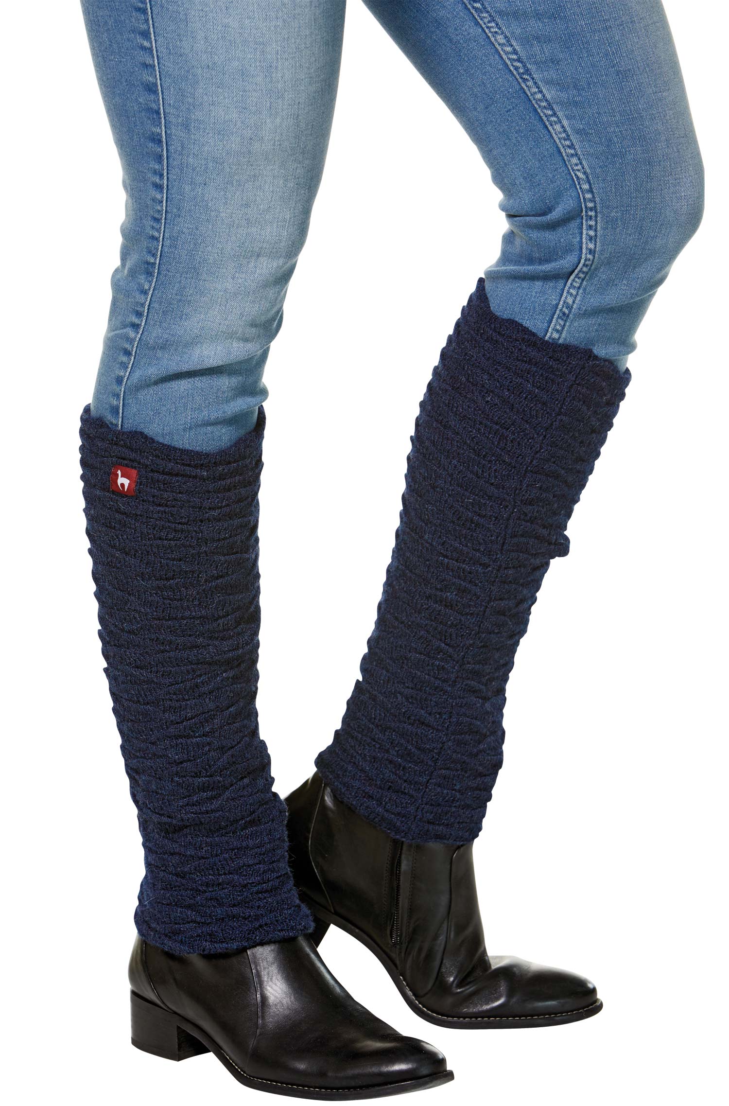 Alpaka Beinstulpen BIESEN aus 100% Baby Alpaka