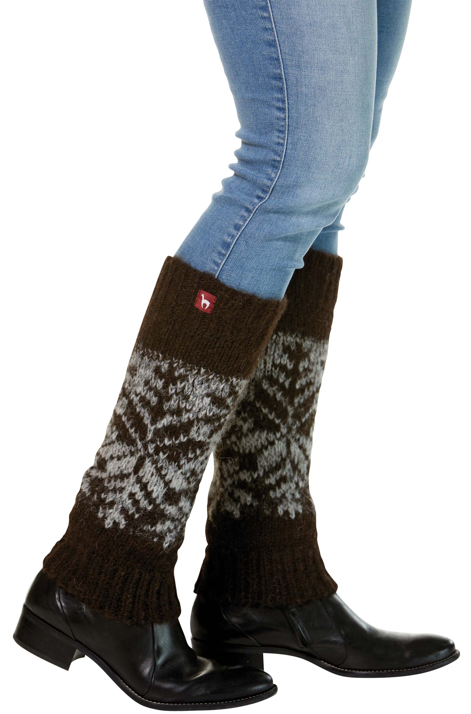 Alpaca leg warmers NATURA made from 100% alpaca superfine