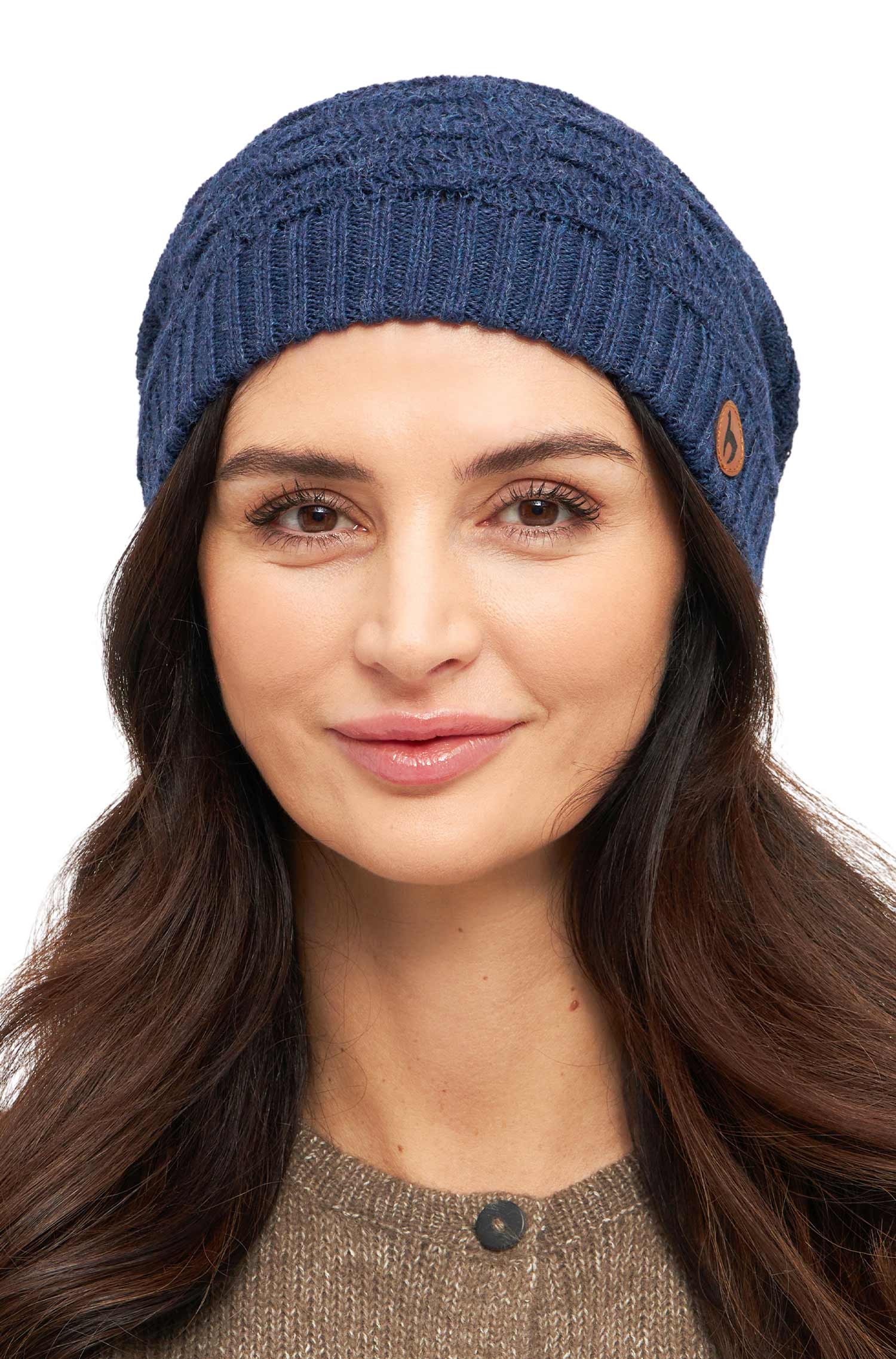 Alpaka Beret Mütze BIESEN aus 100% Baby Alpaka