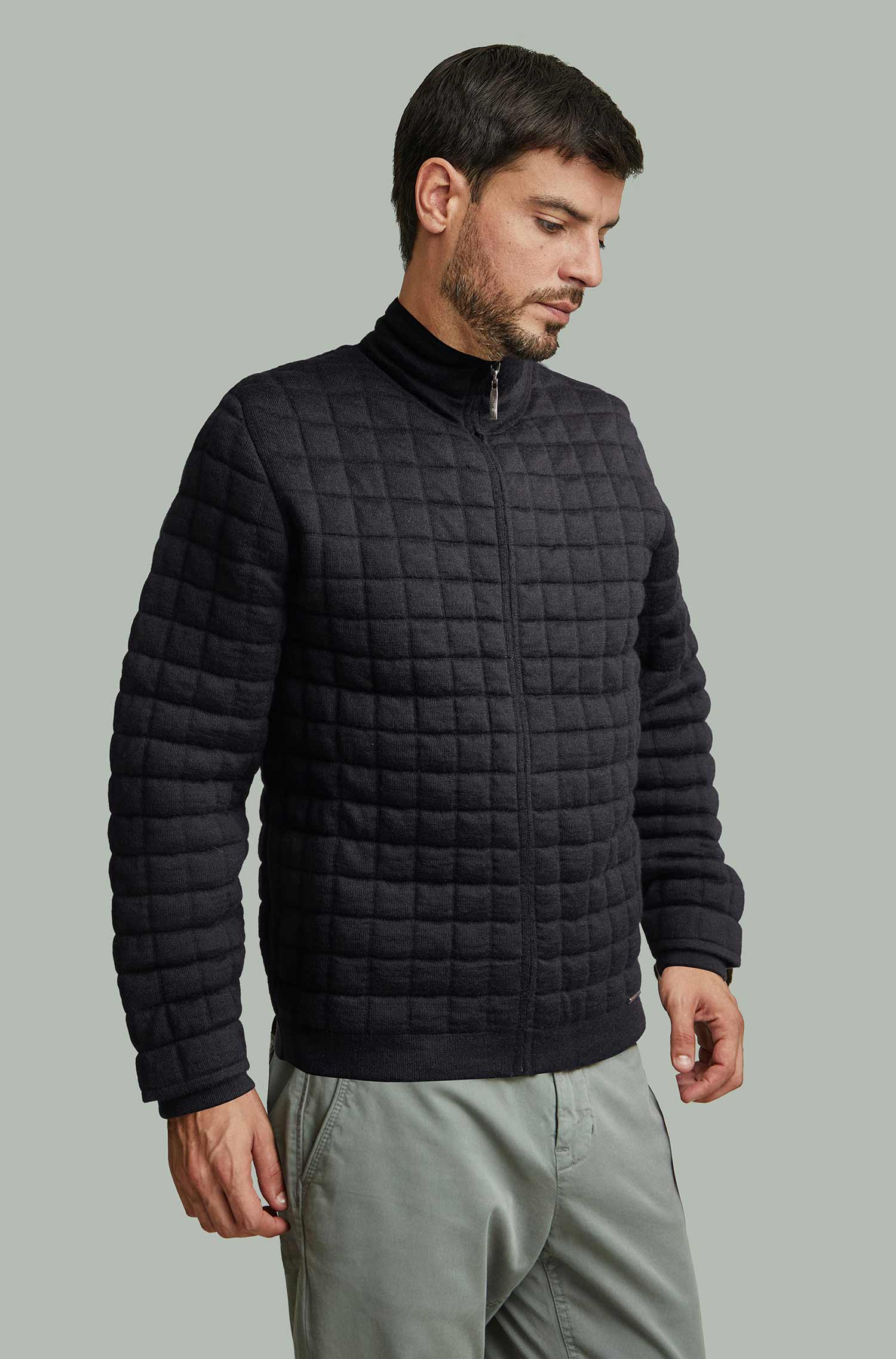 Cardigan en alpaga USAIN en mélange alpaga-coton