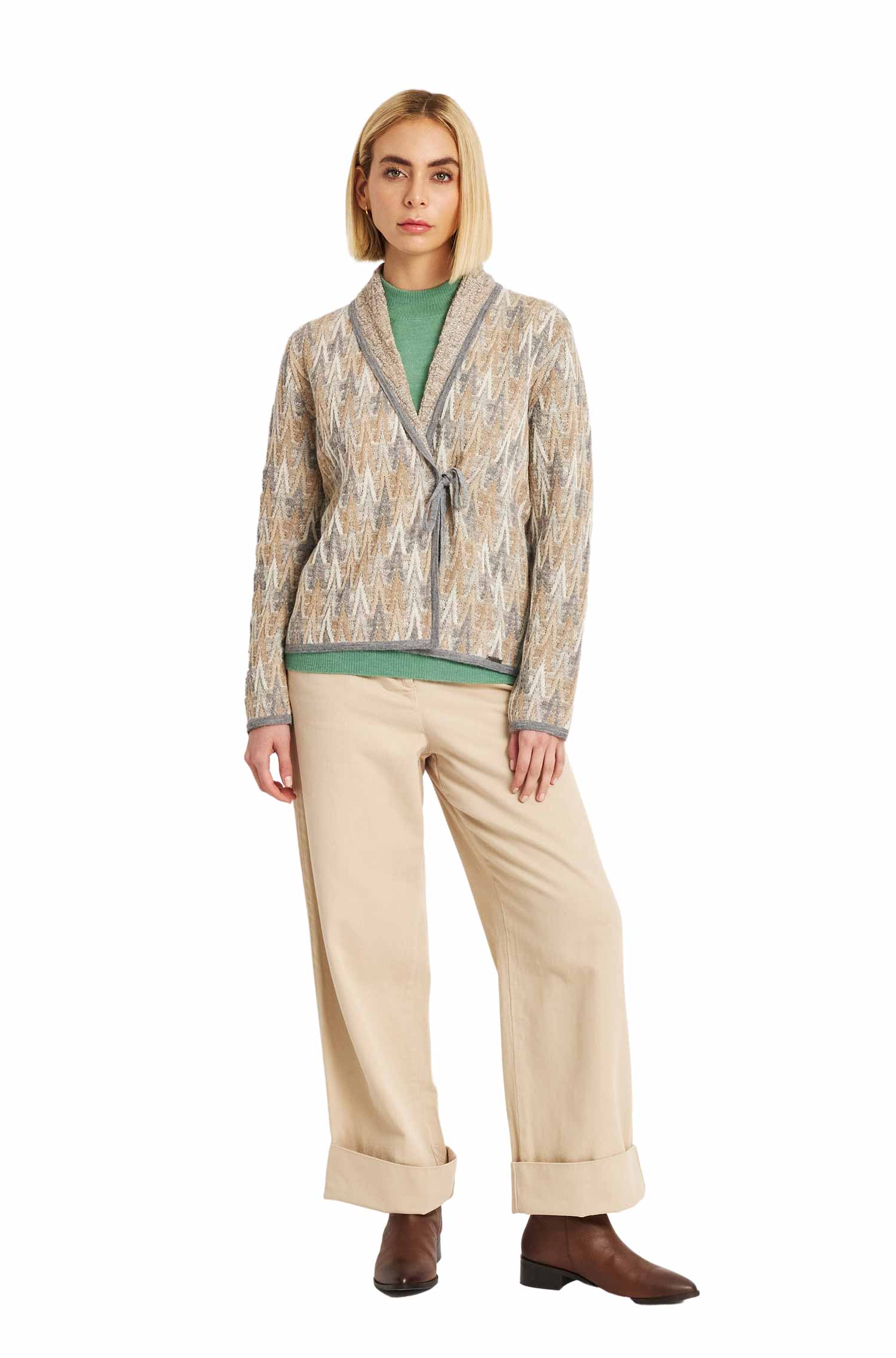 Alpaka Cardigan WELCOME aus 100% Baby Alpaka