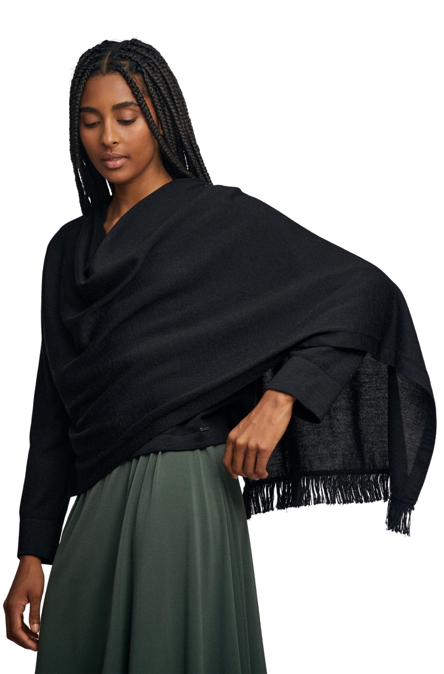 Alpaka Cardigan WYLIE aus 100% Baby Alpaka