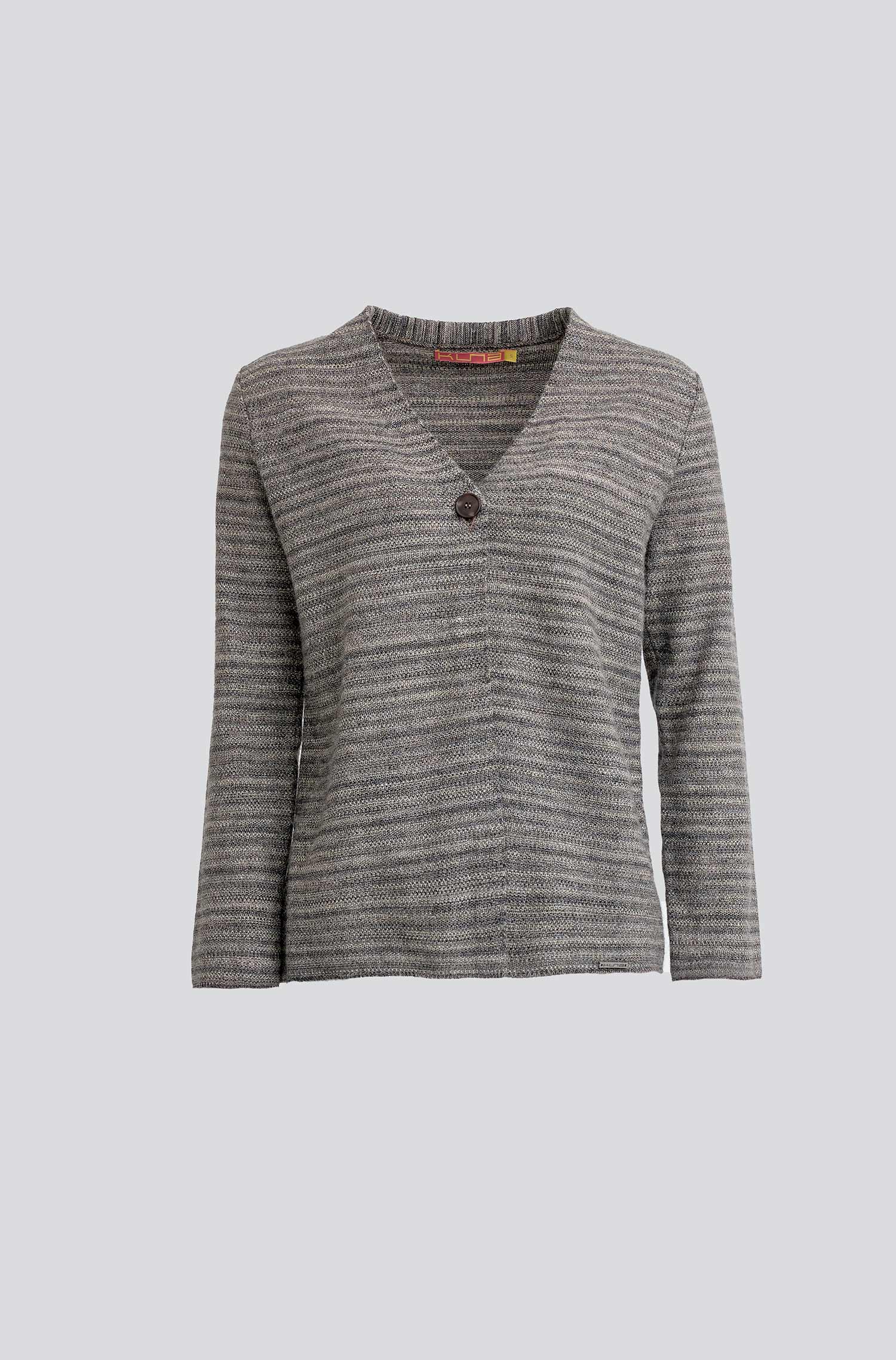 Alpaka Cardigan YUDITH aus 100% Baby Alpaka