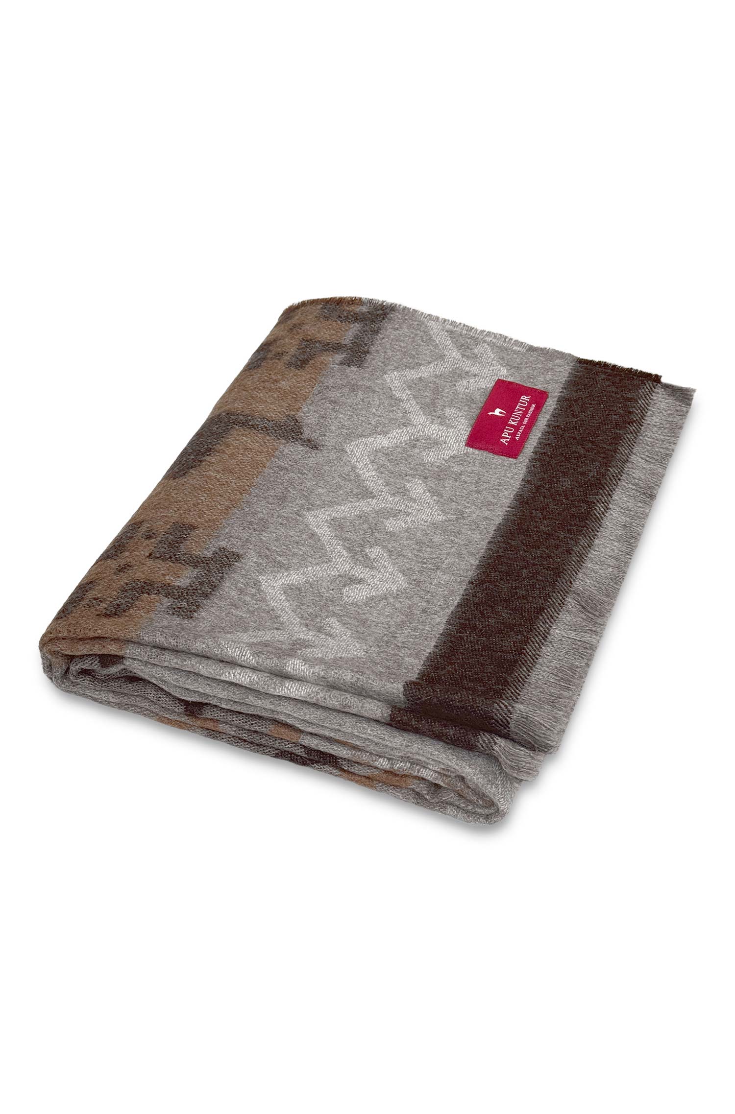 Alpaka Decke CAMINO aus 100% Baby Alpaka