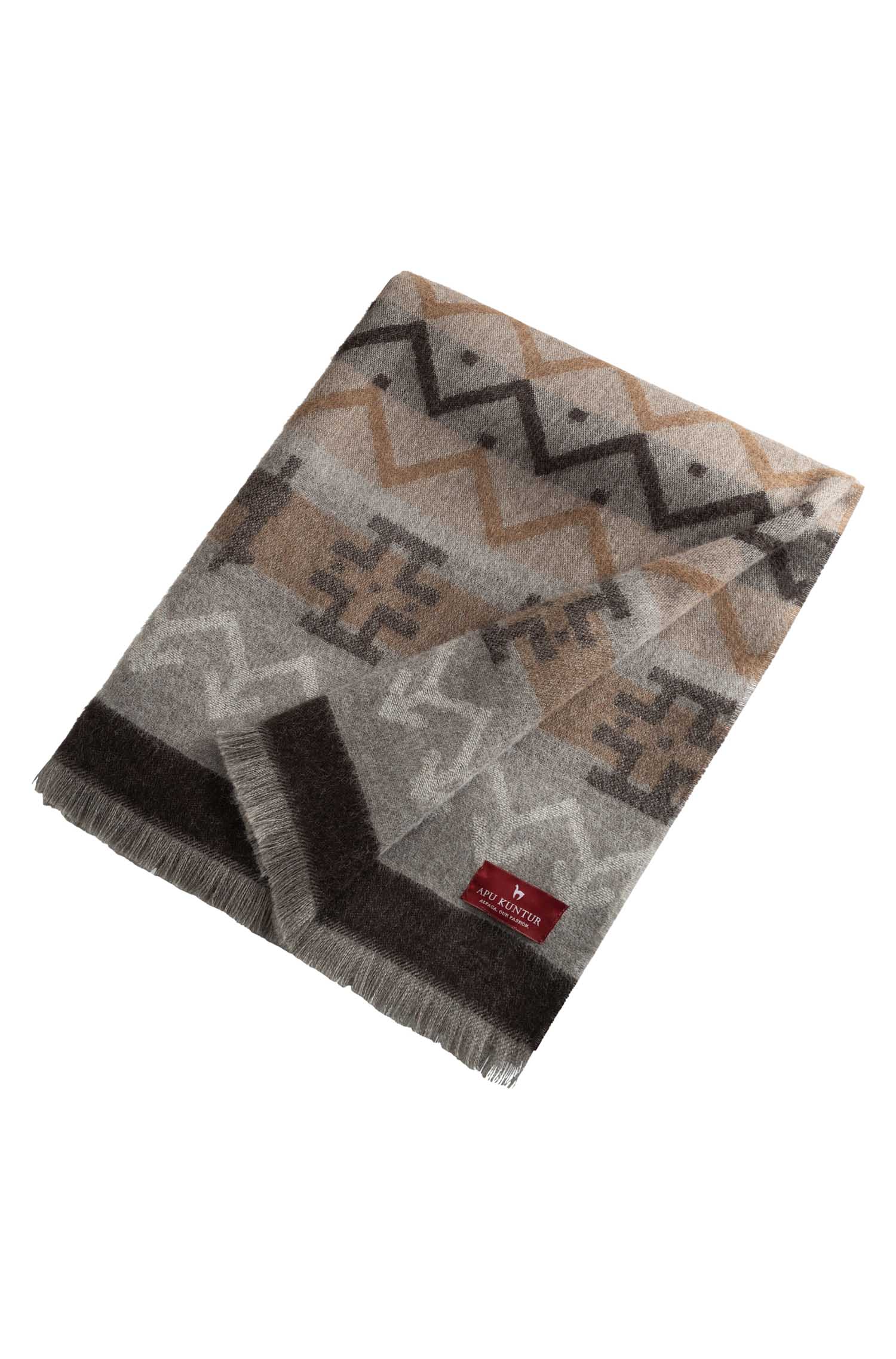 Alpaka Decke CAMINO aus 100% Baby Alpaka