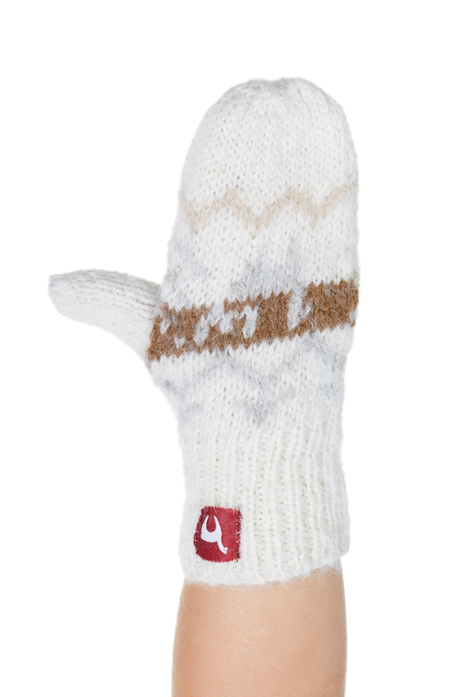 Alpaca mittens NATURA (baby 9-11 months) made of 100% Alpaca Superfine