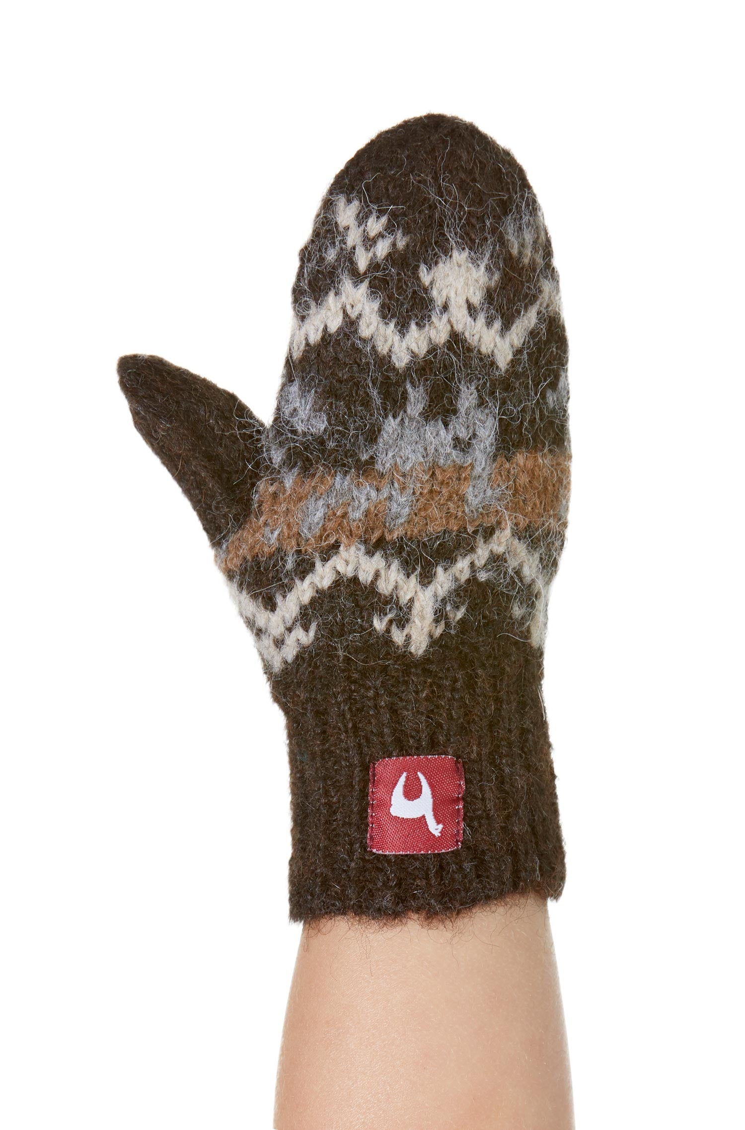 Alpaca mittens NATURA (baby 9-11 months) made of 100% Alpaca Superfine