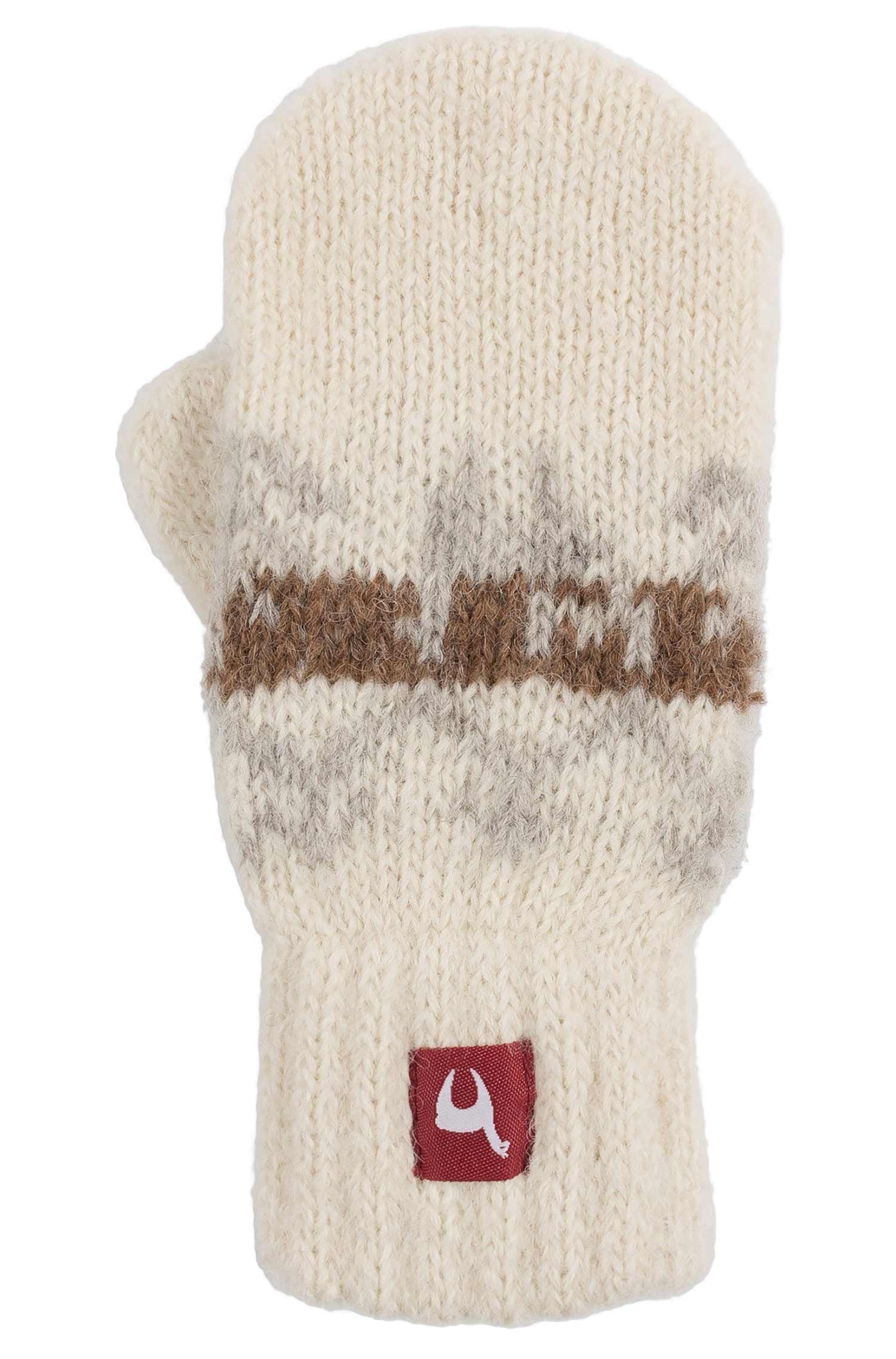 Alpaka Fausthandschuhe NATURA (Kinder 4-6 Jahre) aus 100% Alpaka Superfine