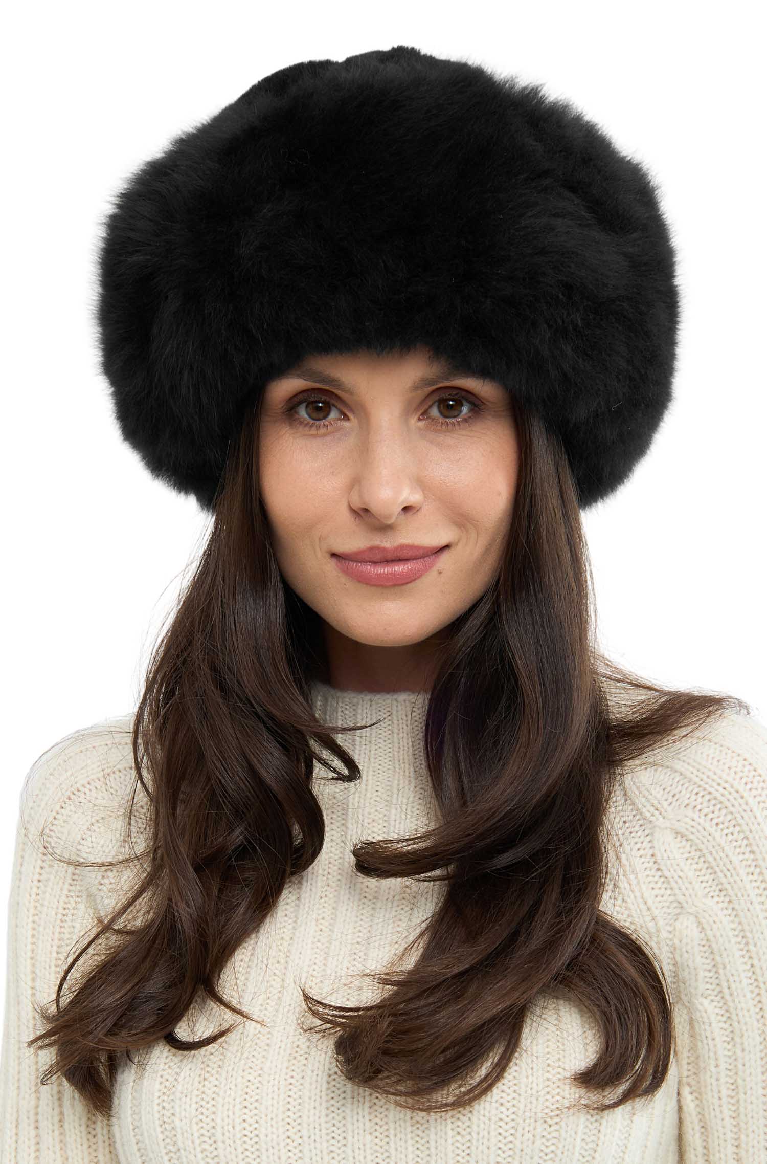 Alpaka Fellmütze aus 100% Alpaka Fell