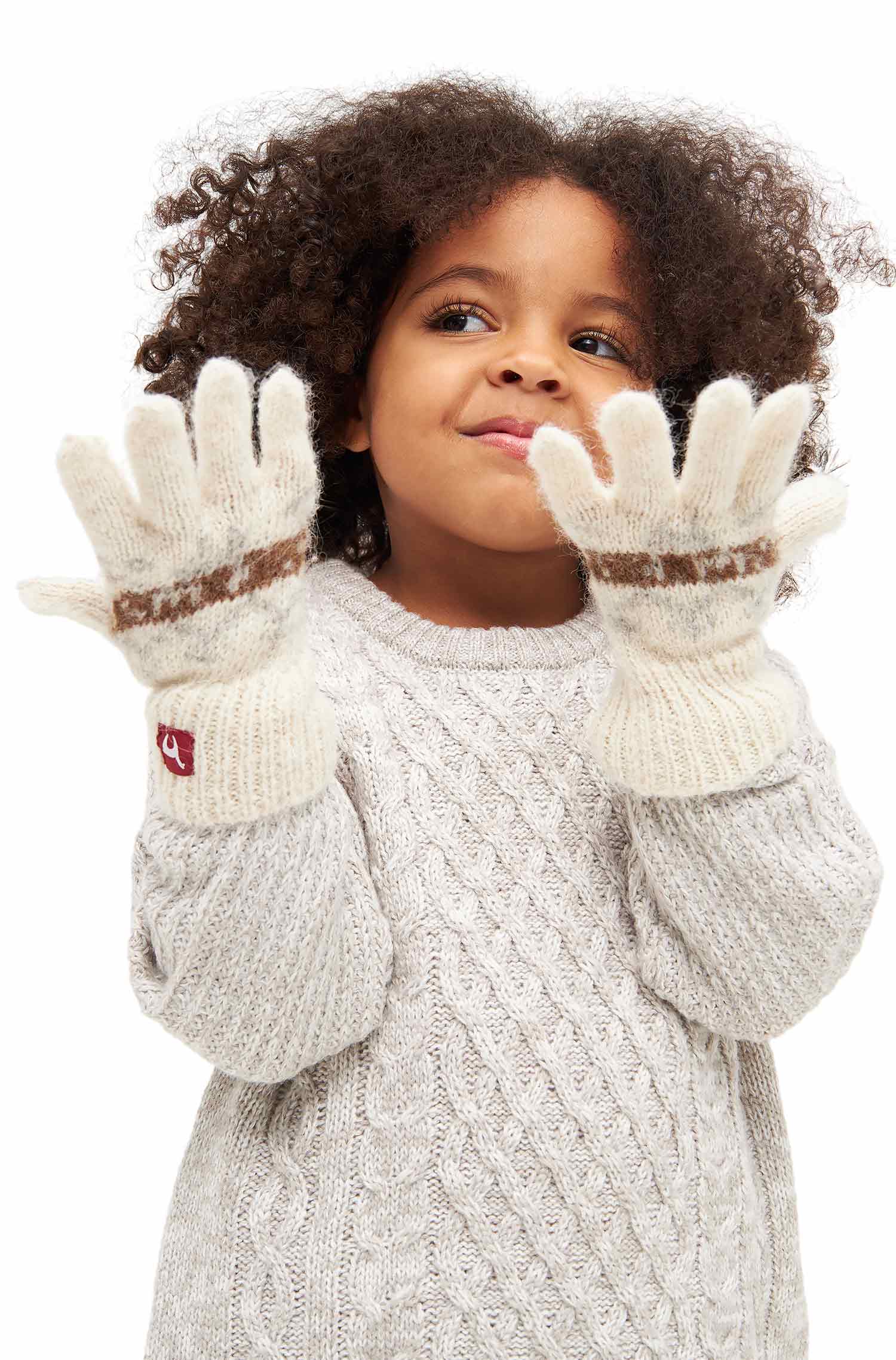 Alpaka Fingerhandschuhe NATURA aus 100% Alpaka Superfine