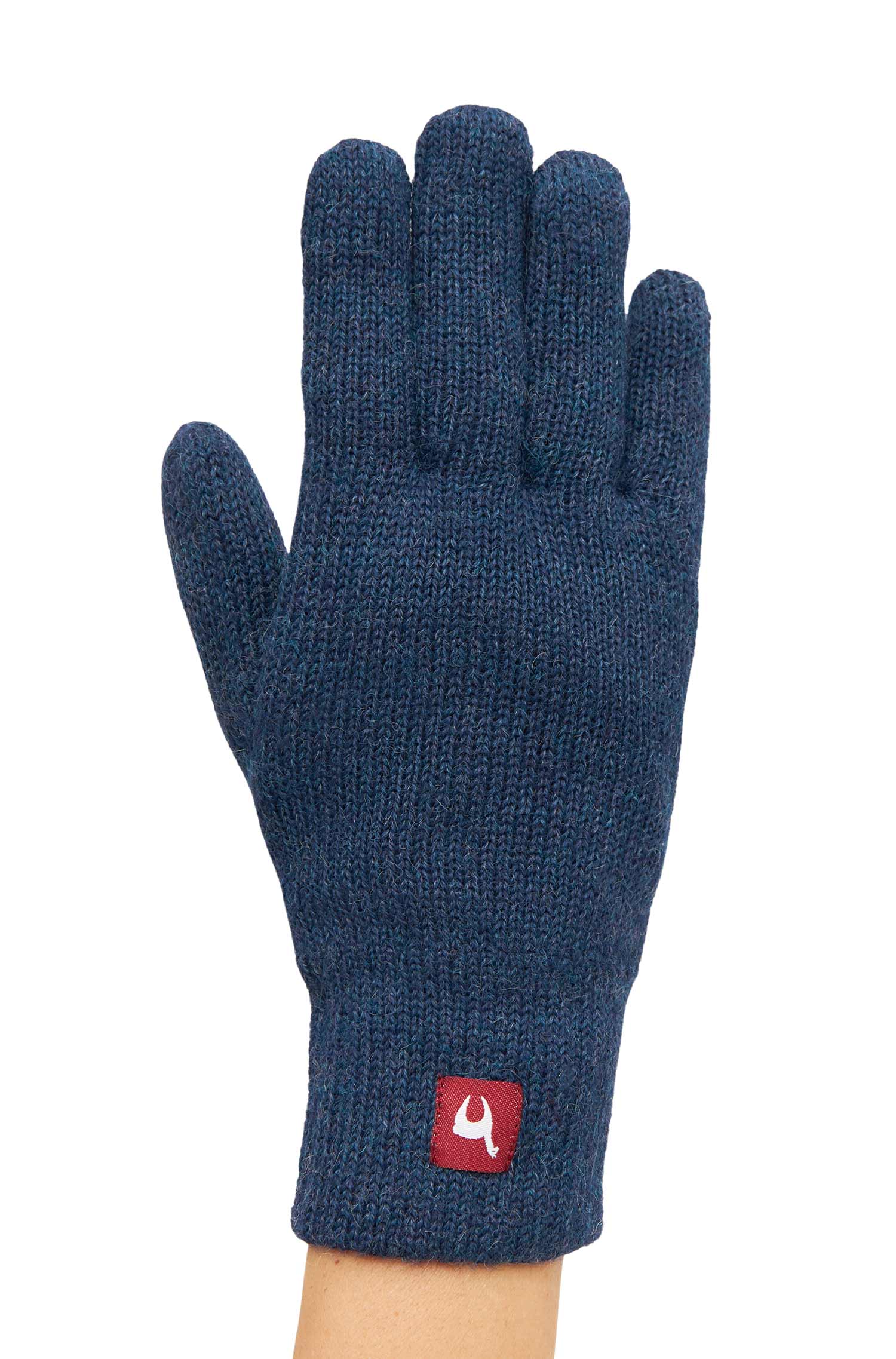 Alpaka Gefütterte Fingerhandschuhe UNI aus 100% Alpaka