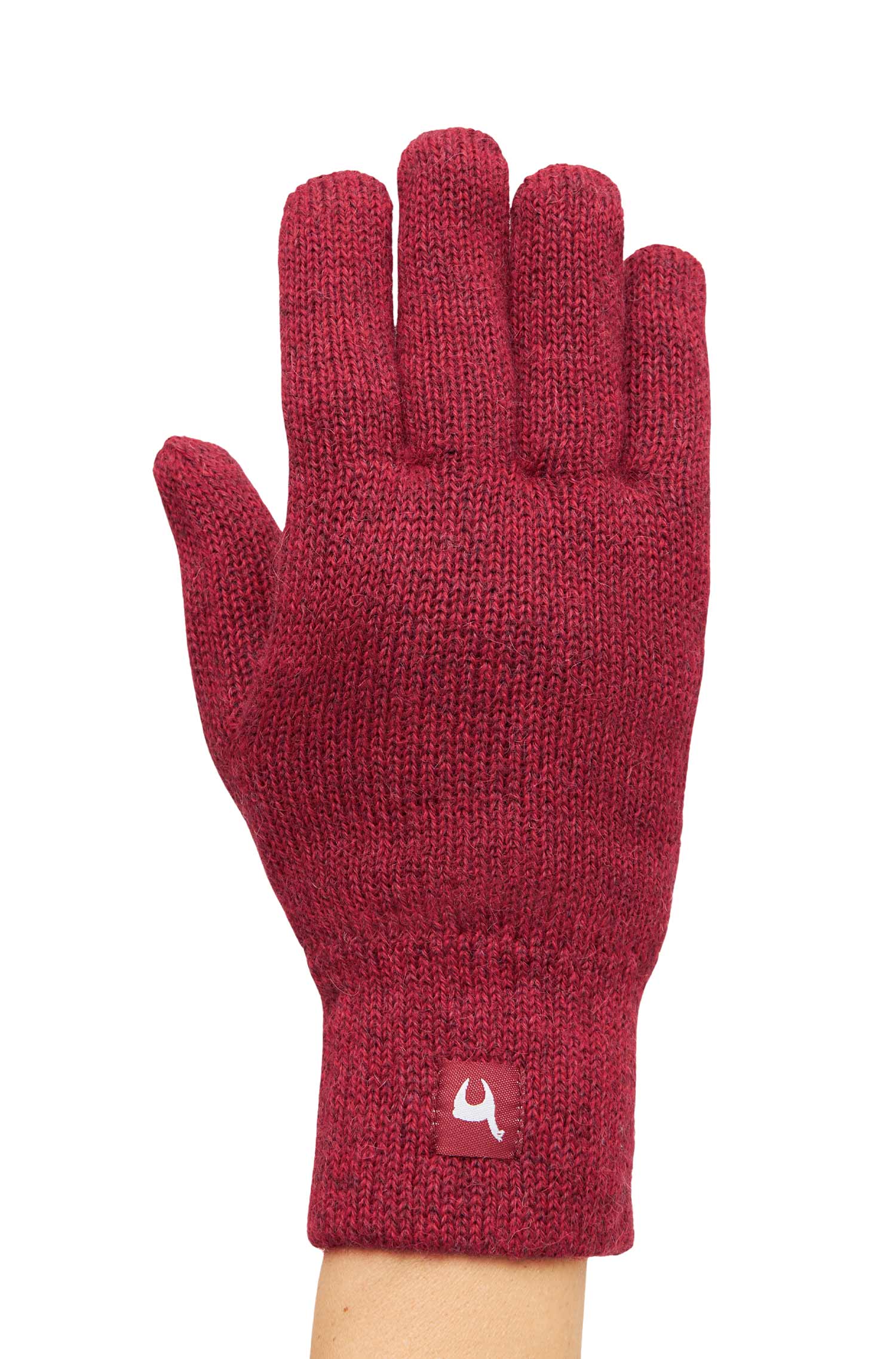 Alpaka Gefütterte Fingerhandschuhe UNI aus 100% Alpaka