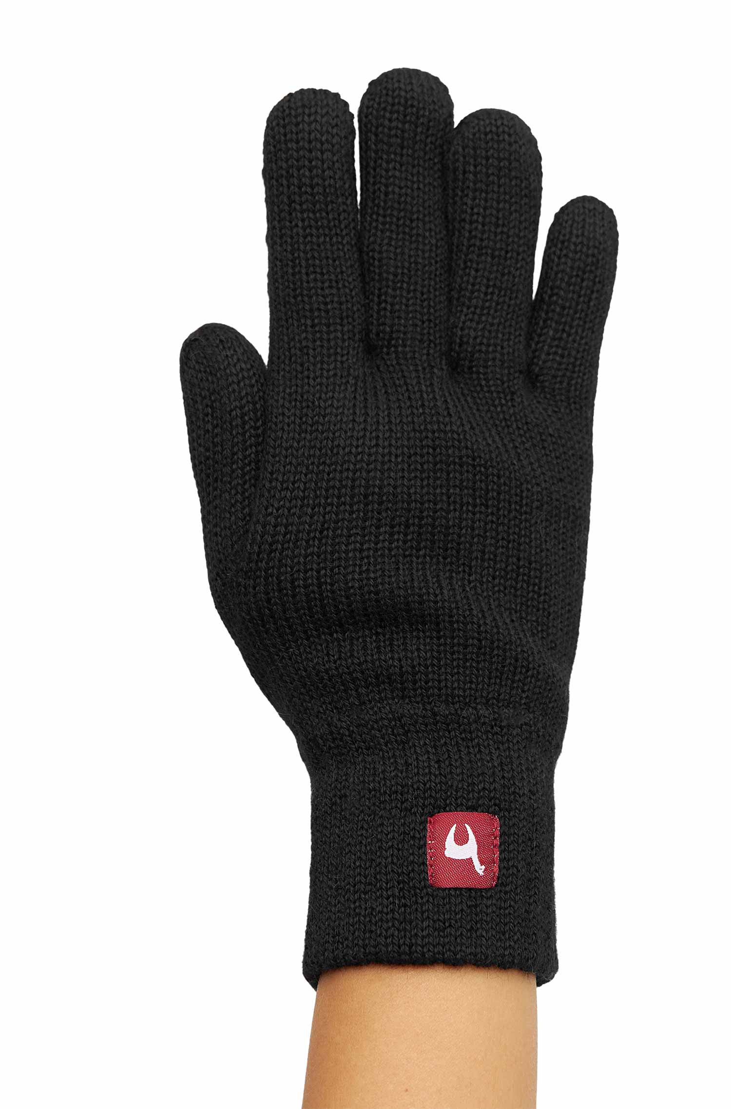 Alpaka Gefütterte Fingerhandschuhe UNI aus 100% Alpaka