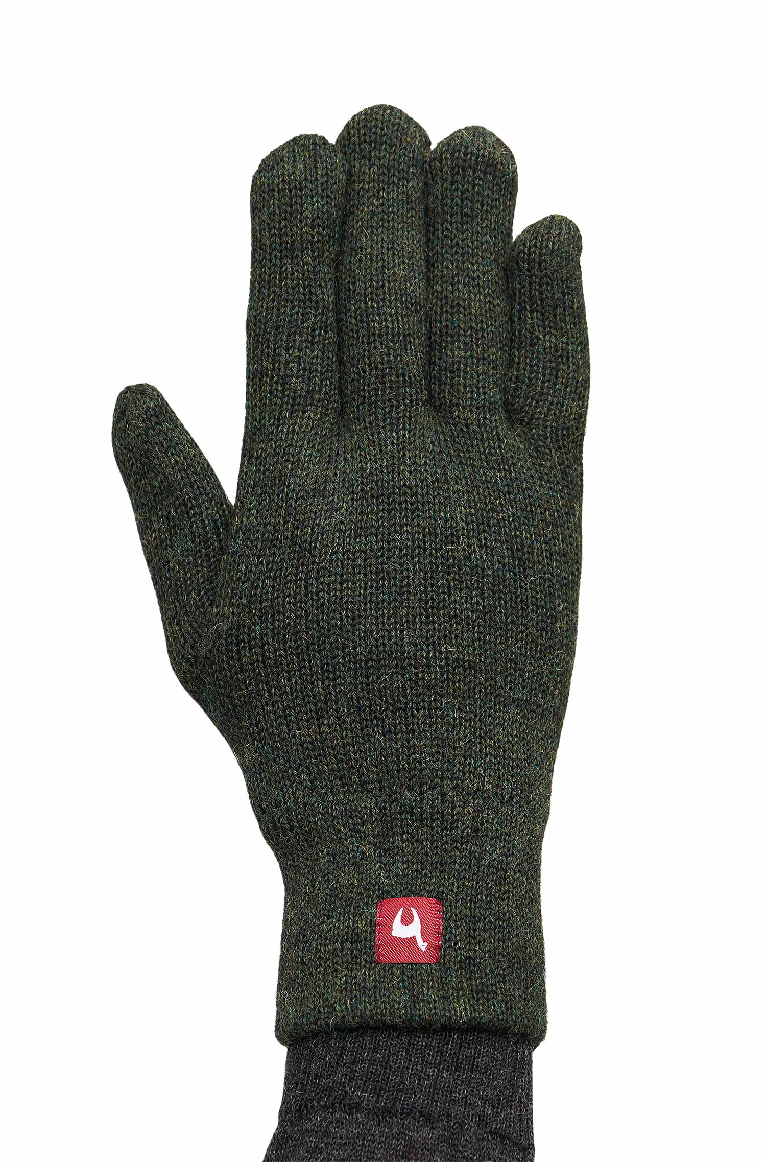 Alpaka Gefütterte Fingerhandschuhe UNI aus 100% Alpaka