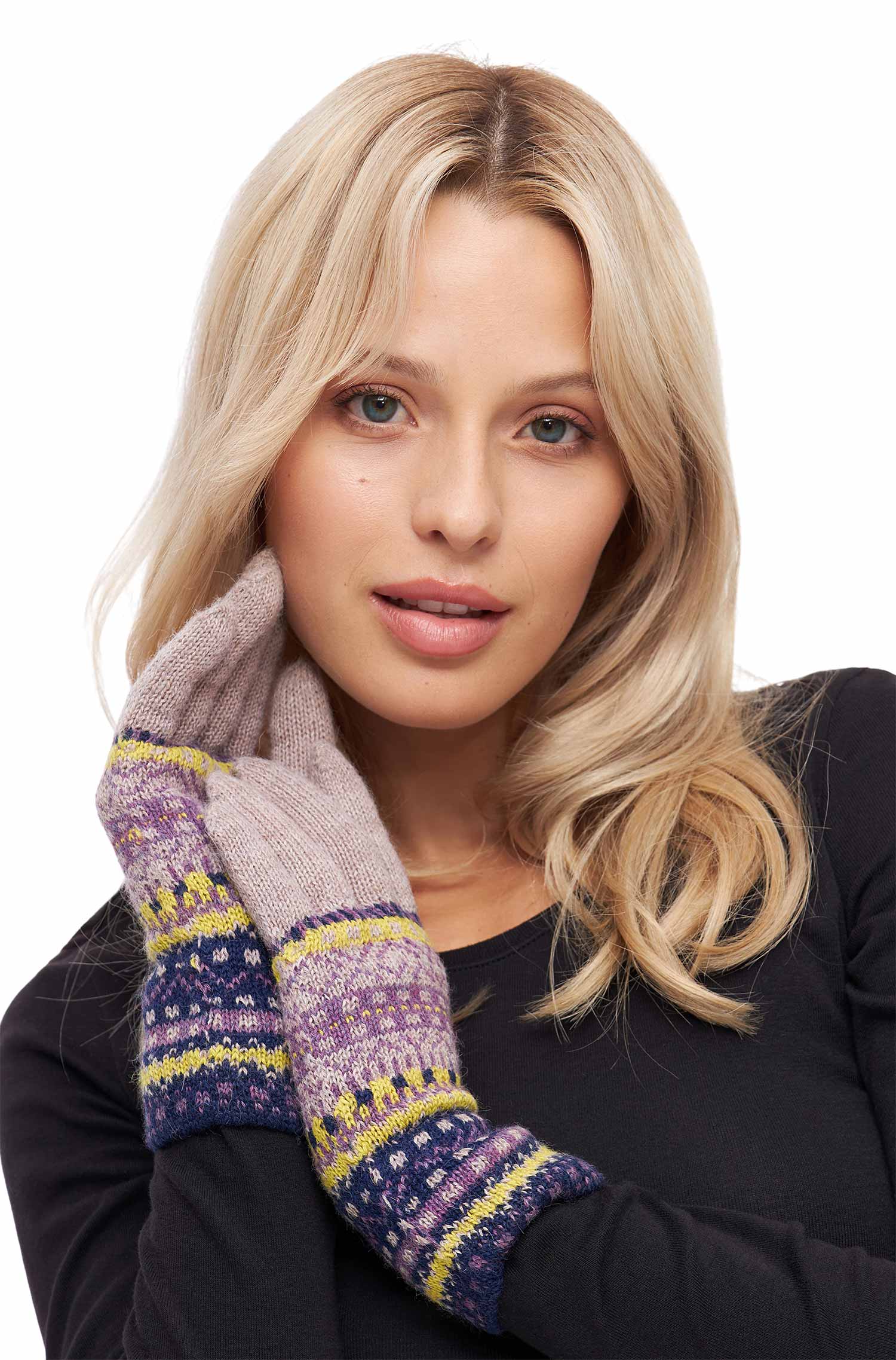 Alpaka Handschuhe DILAYA aus 100% Baby Alpaka