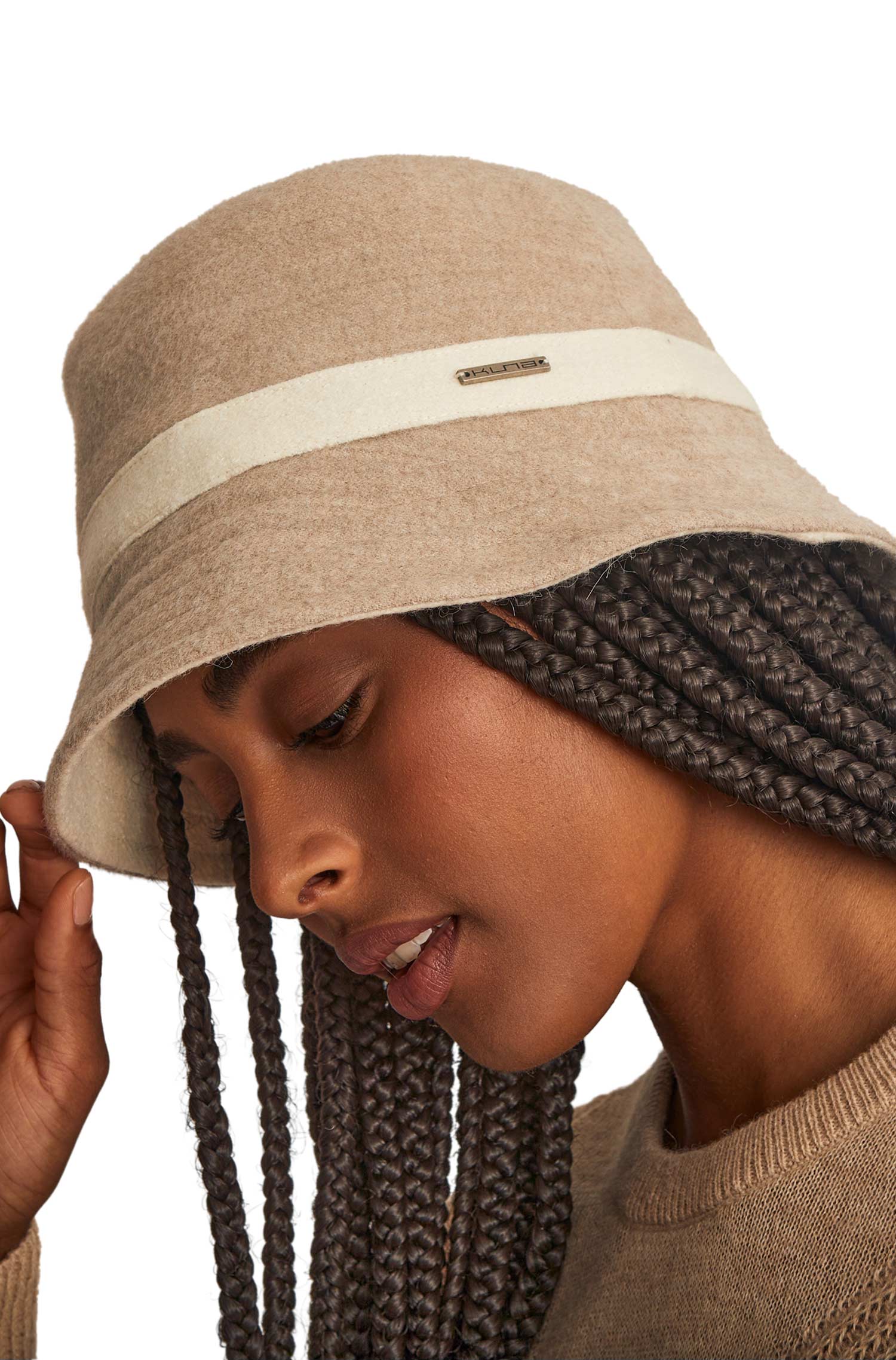 Alpaka Hut WIGGLE Wendbarer Bucket Hat aus 100% Baby Alpaka