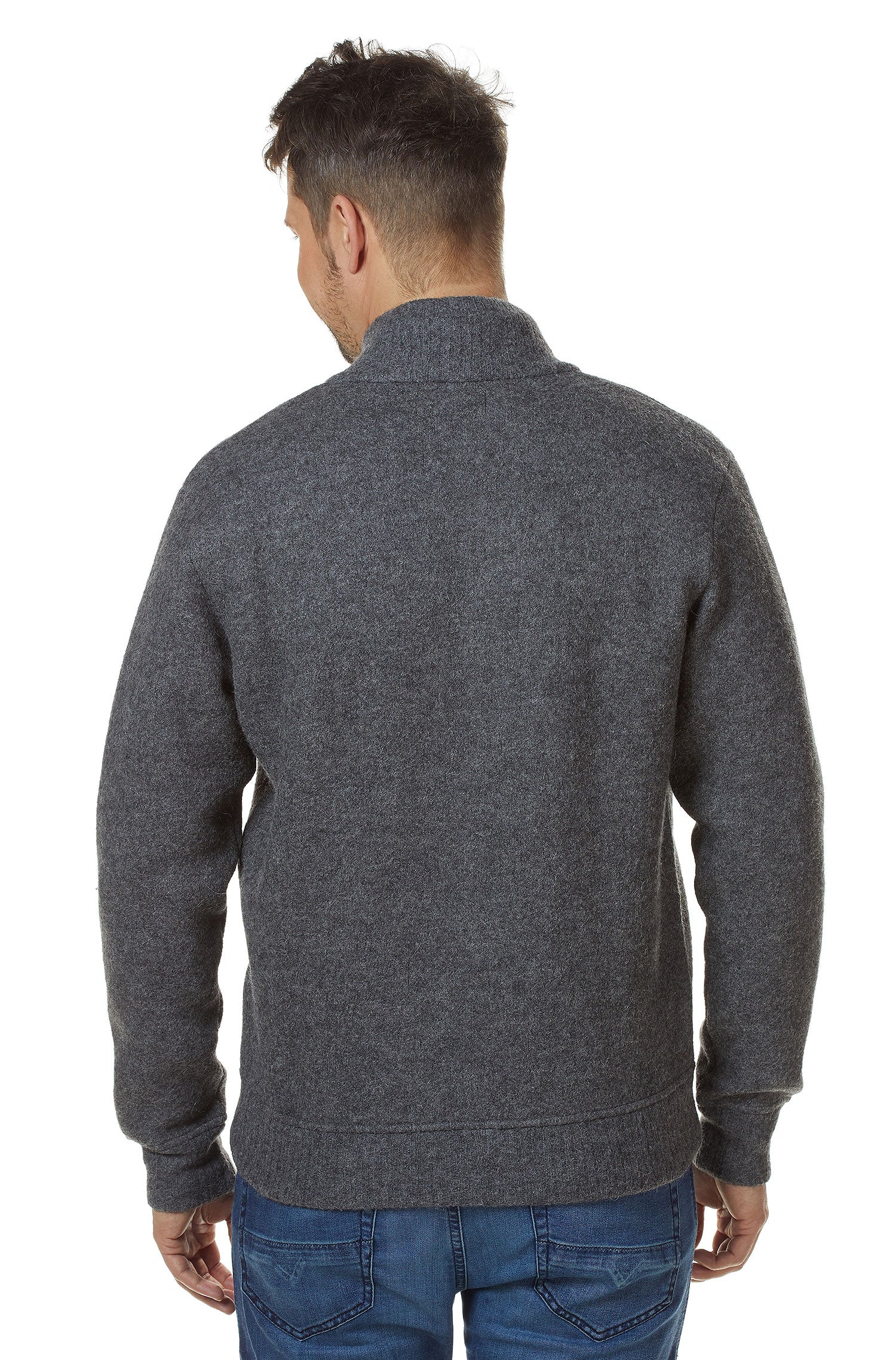 Alpaka Jacke GEORGE aus Baby alpaka und Wolle