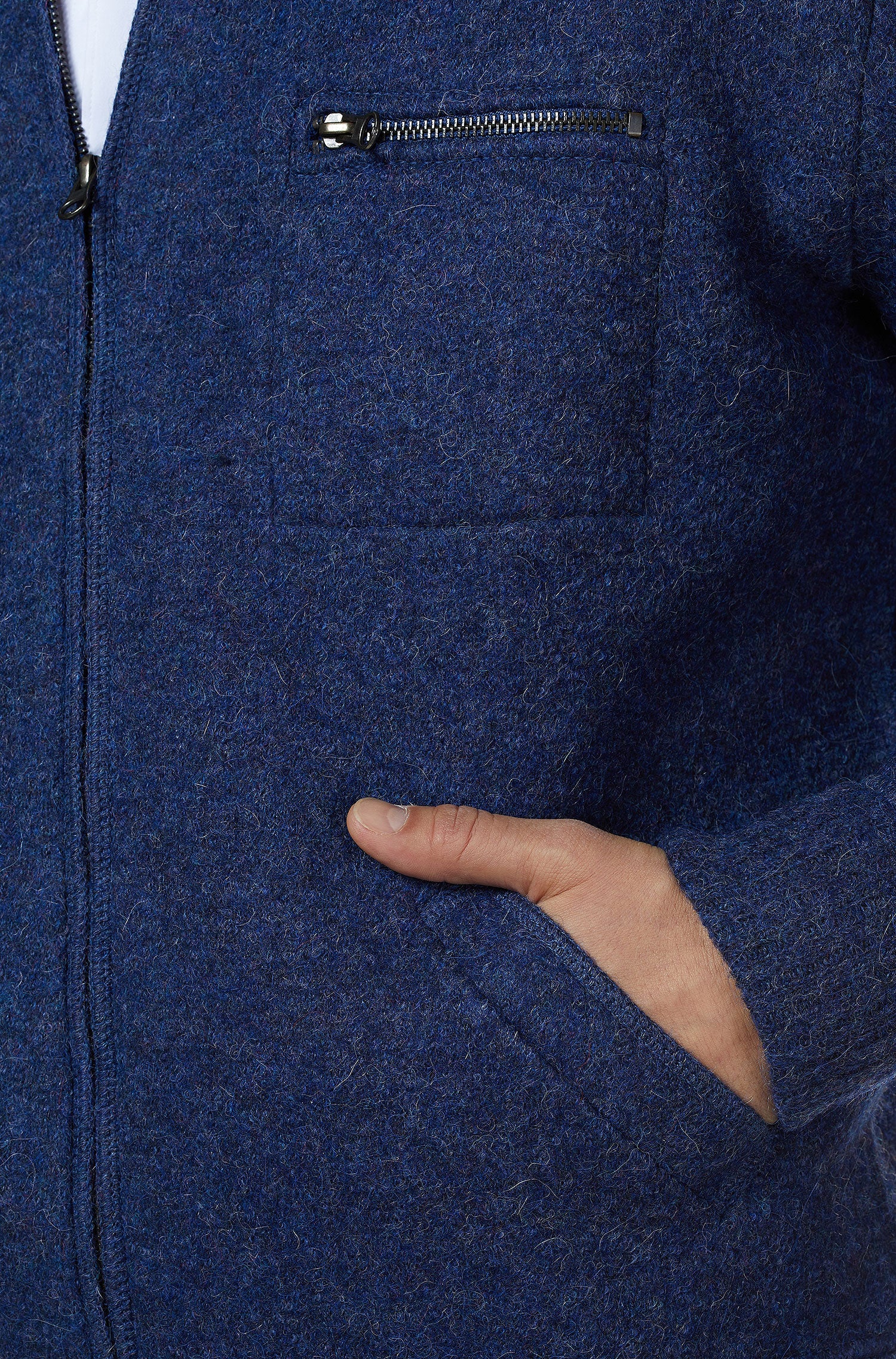 Alpaka Jacke GEORGE aus Baby Alpaka und Wolle