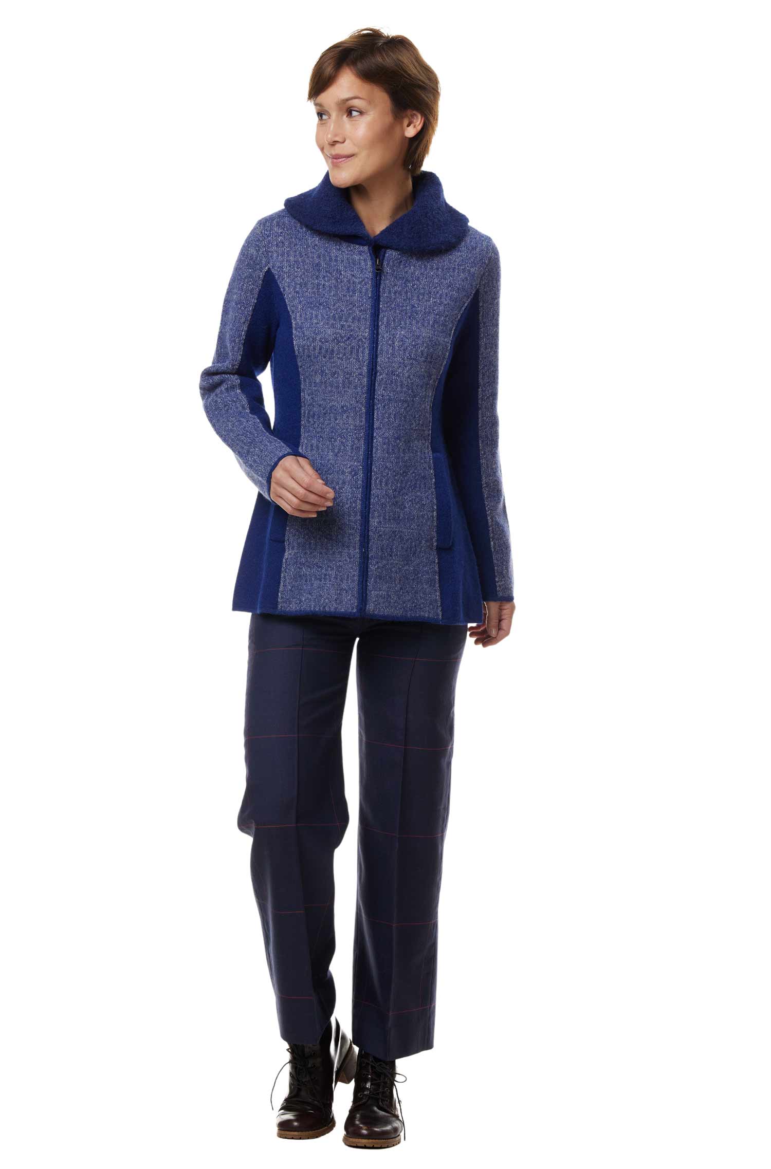 Alpaka Jacke MUJAL ELEGANT aus Alpaka und Wolle