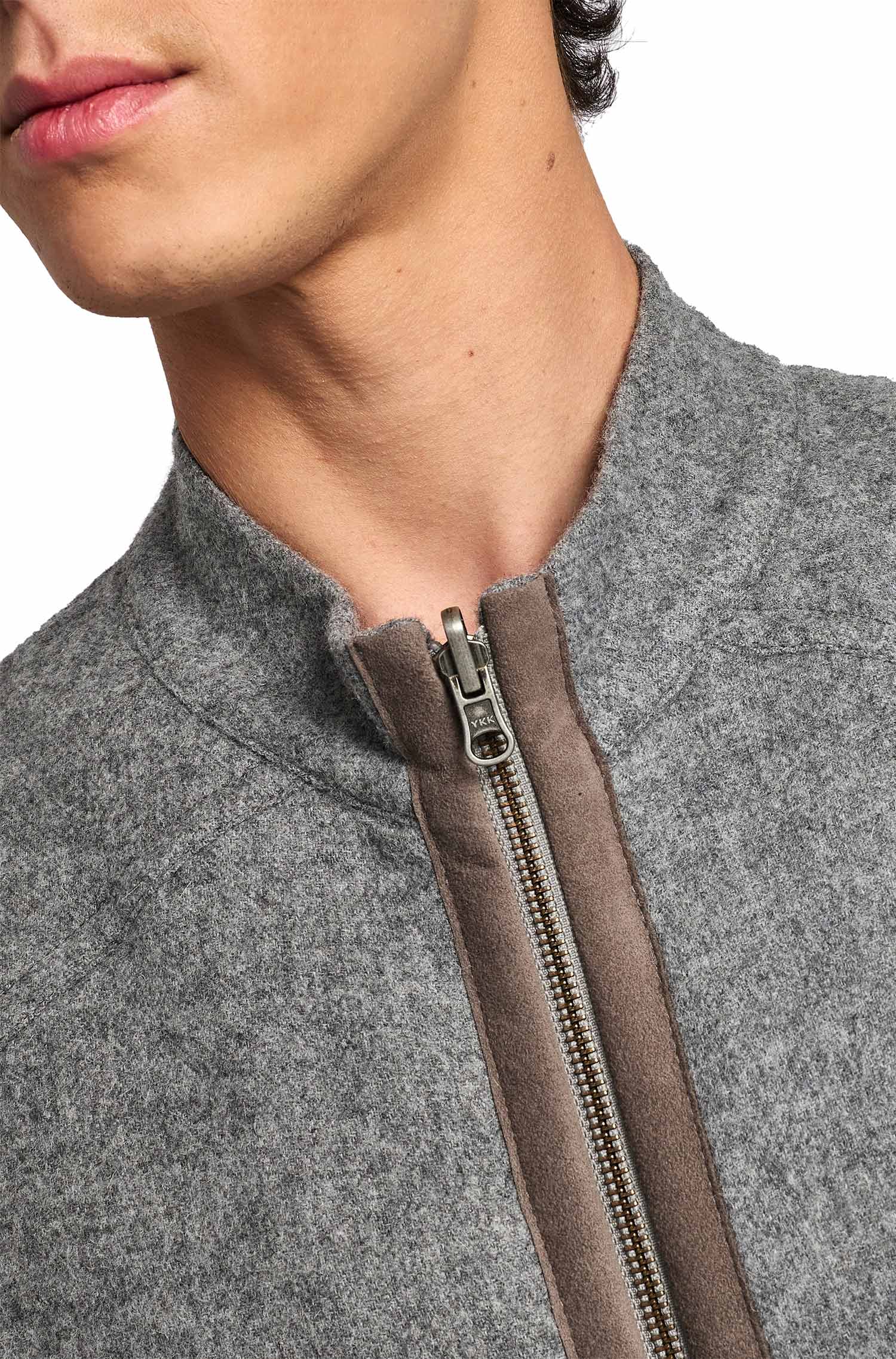 Alpaka Jacke WALKER aus Baby Alpaka & Wolle