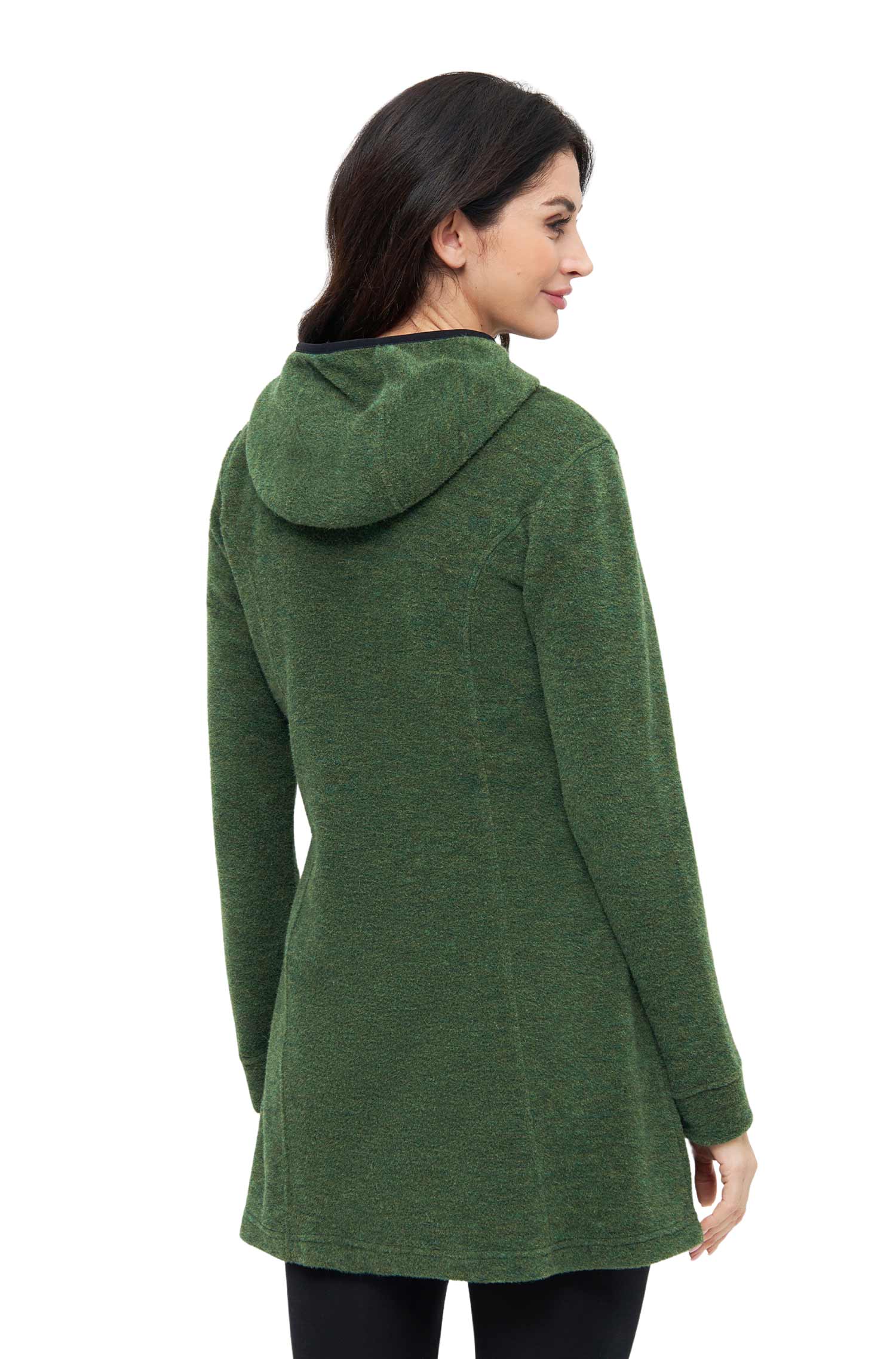 Alpaka Kapuzenmantel APU FLEECE