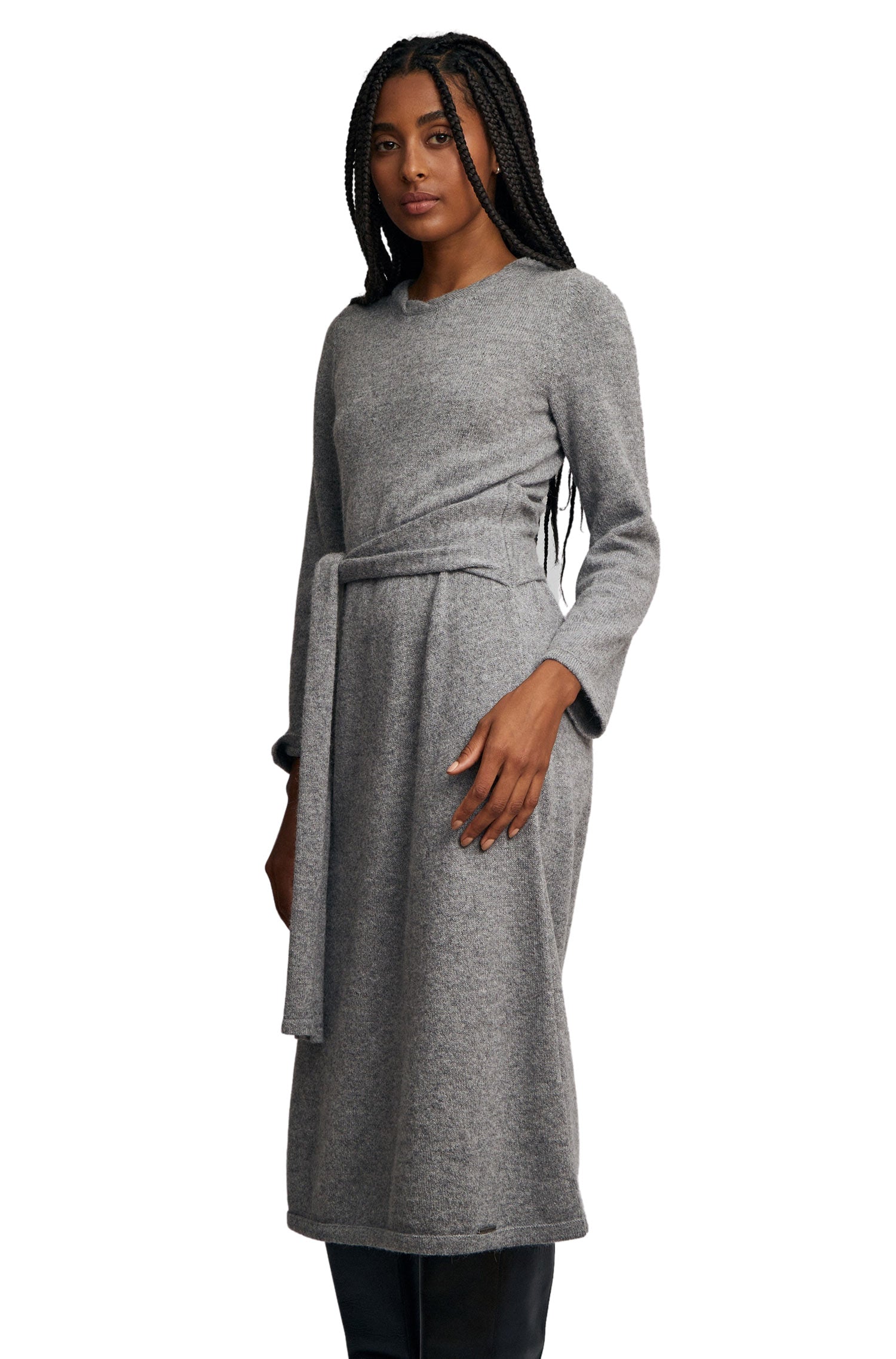 Alpaka Kleid WINONA aus 100% Baby Alpaka