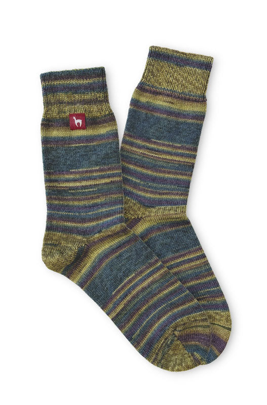 Alpaka Kuschel-Socken HARMONY - 6er Pack aus Alpaka-Wolle-Mix