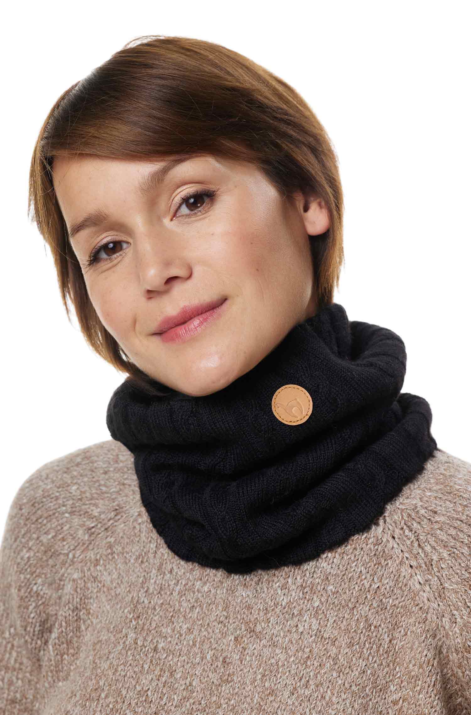 Alpaka Loop-Schal SUAVE aus Baby Alpaka und Merino