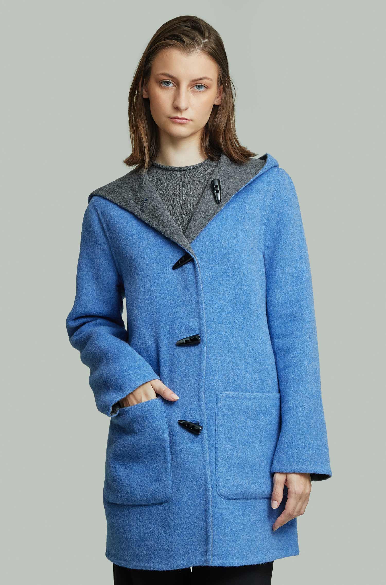Alpaca coat ALAIA made of alpaca & wool