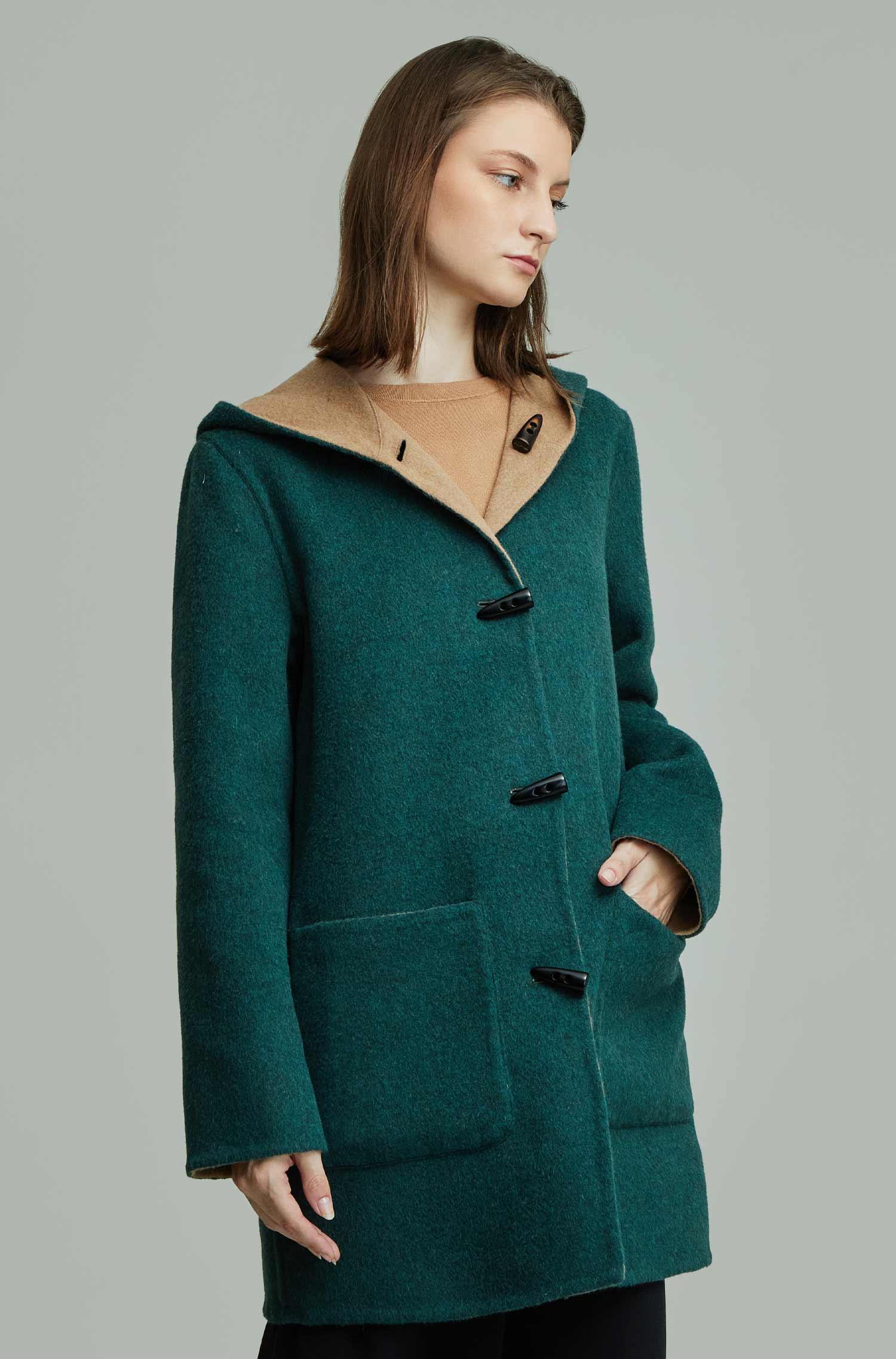 Alpaca coat ALAIA made of alpaca & wool